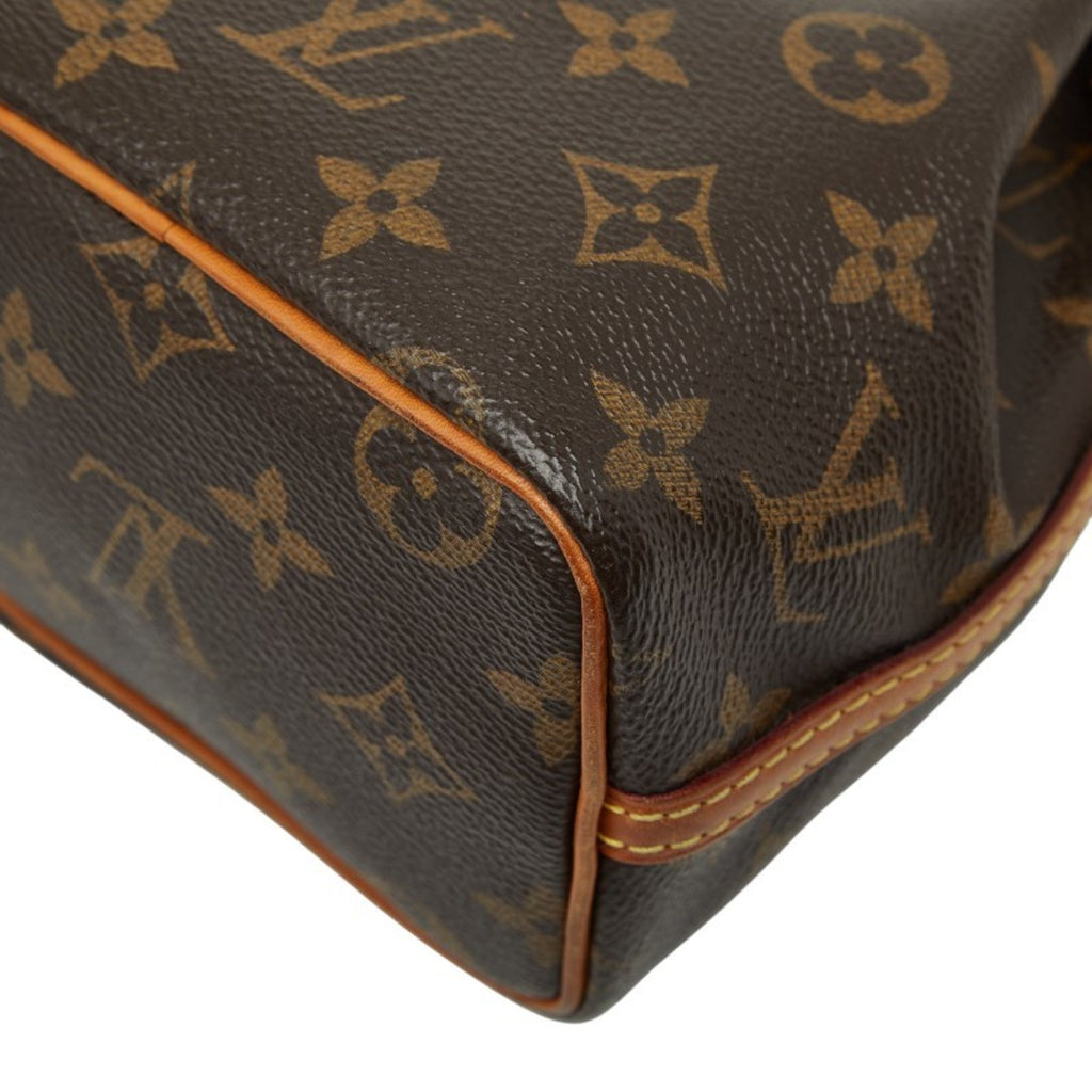 Louis Vuitton Brown Pvc Leather Shoulder Bag (Pre-Owned)