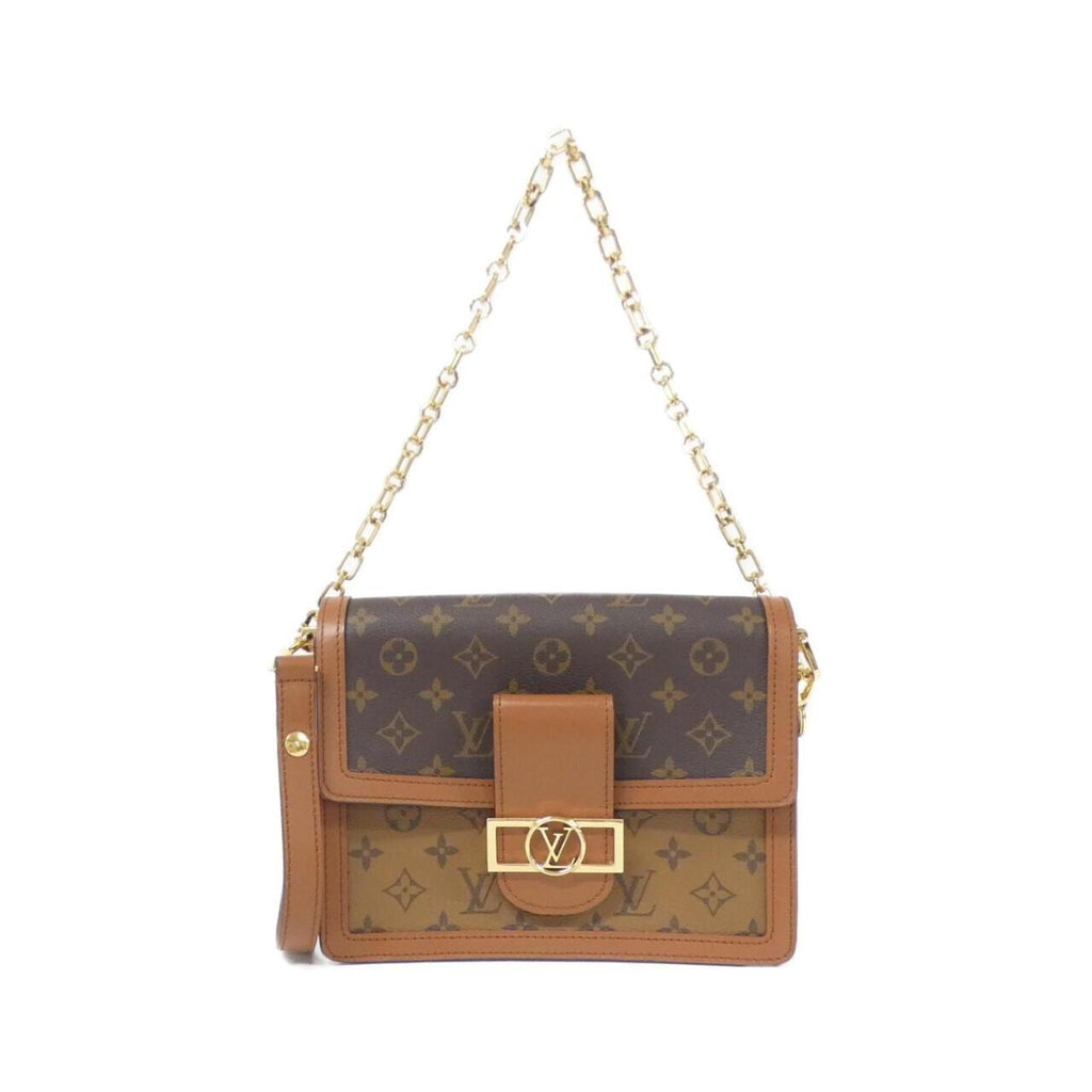 Louis Vuitton Brown Coated Canvas Shoulder Bag (Pre-Owned)
