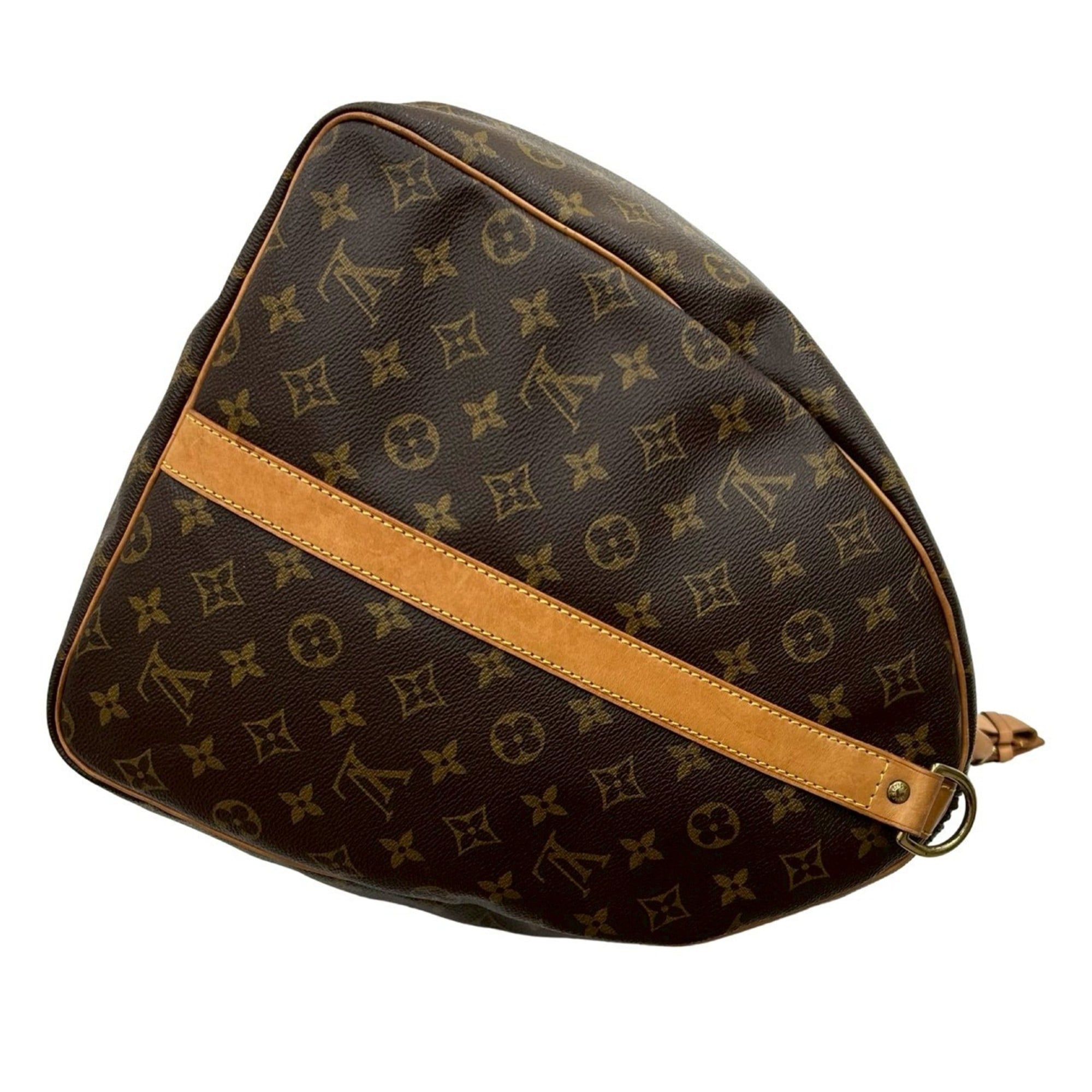 Louis Vuitton Brown Leather Pvc Boston Bag Shoulder Bag (Pre-Owned)