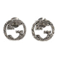 Earrings Silver-Tone Metal
