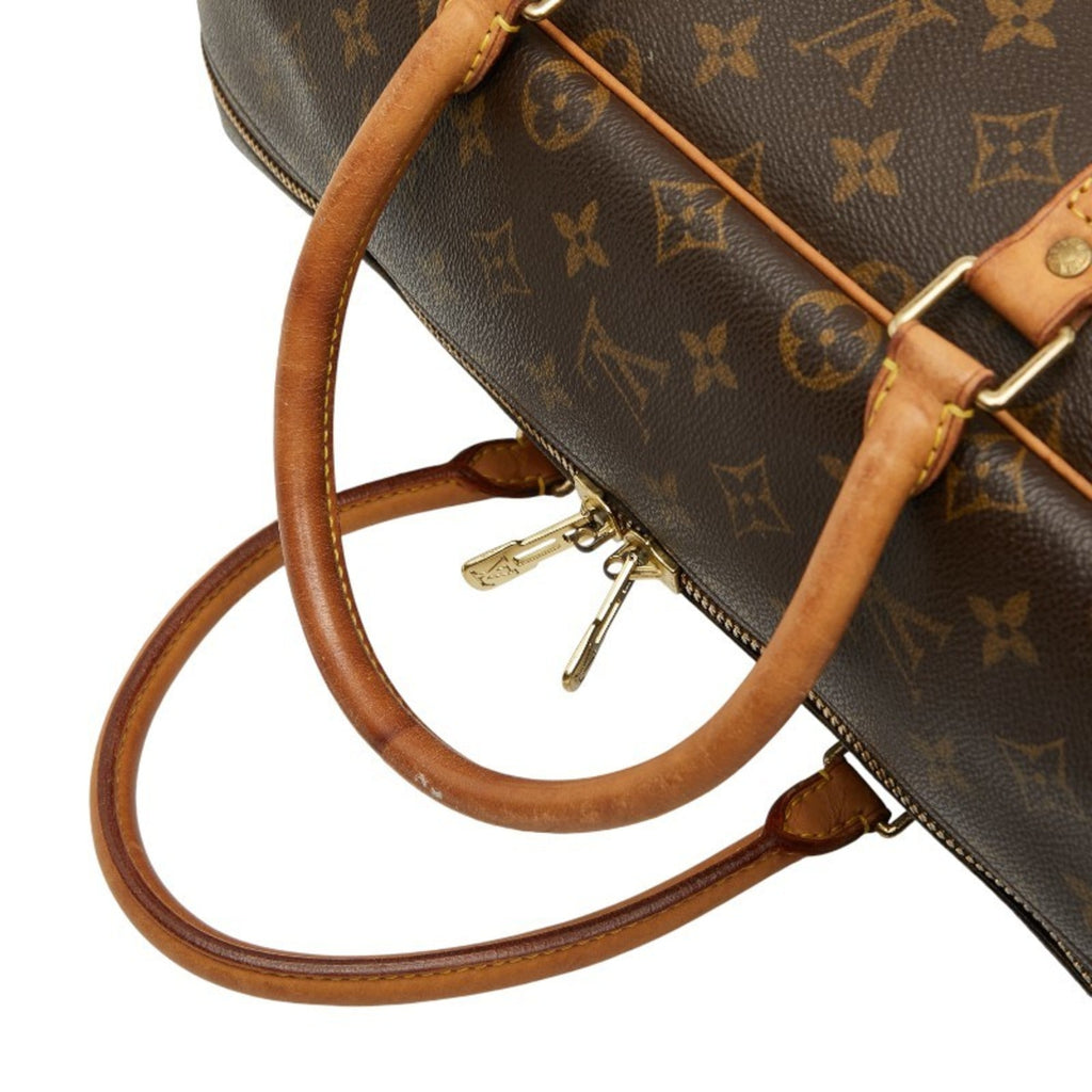 Louis Vuitton Brown Pvc Leather Boston Bag Briefcase (Pre-Owned)