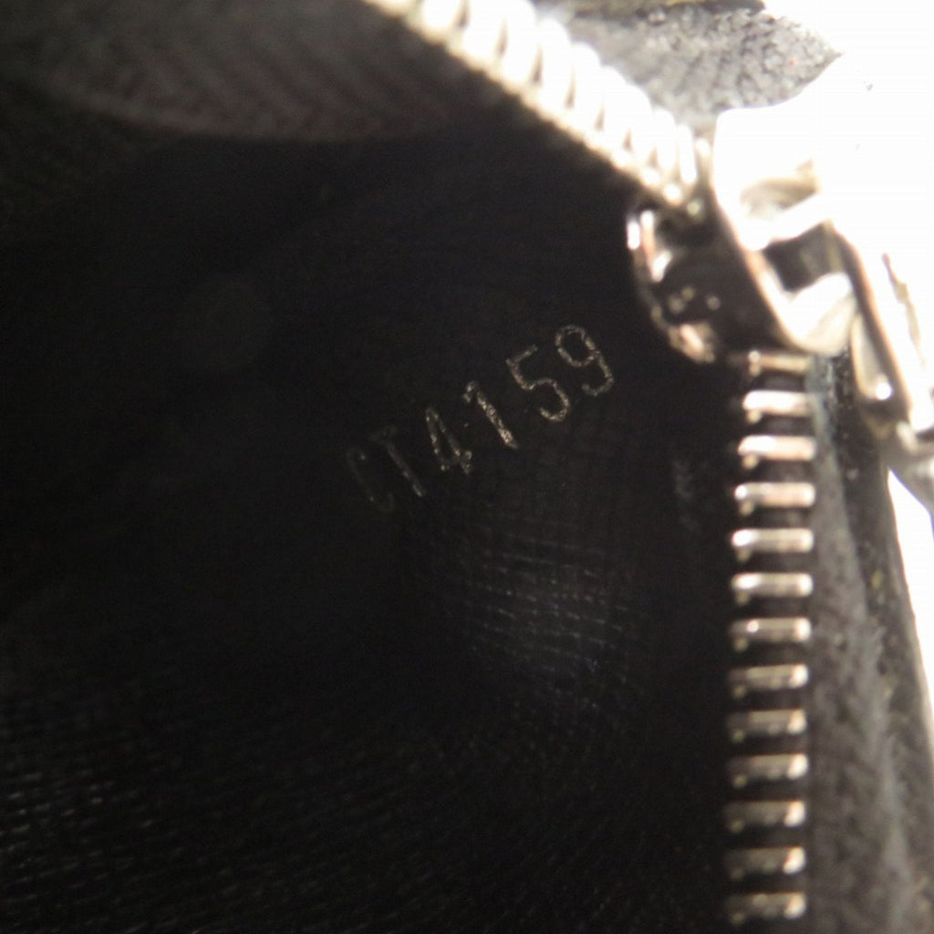 Louis Vuitton Black Damier Graphite Damier Graphite Canvas Coin Purse/Coin Case (Pre-Owned)
