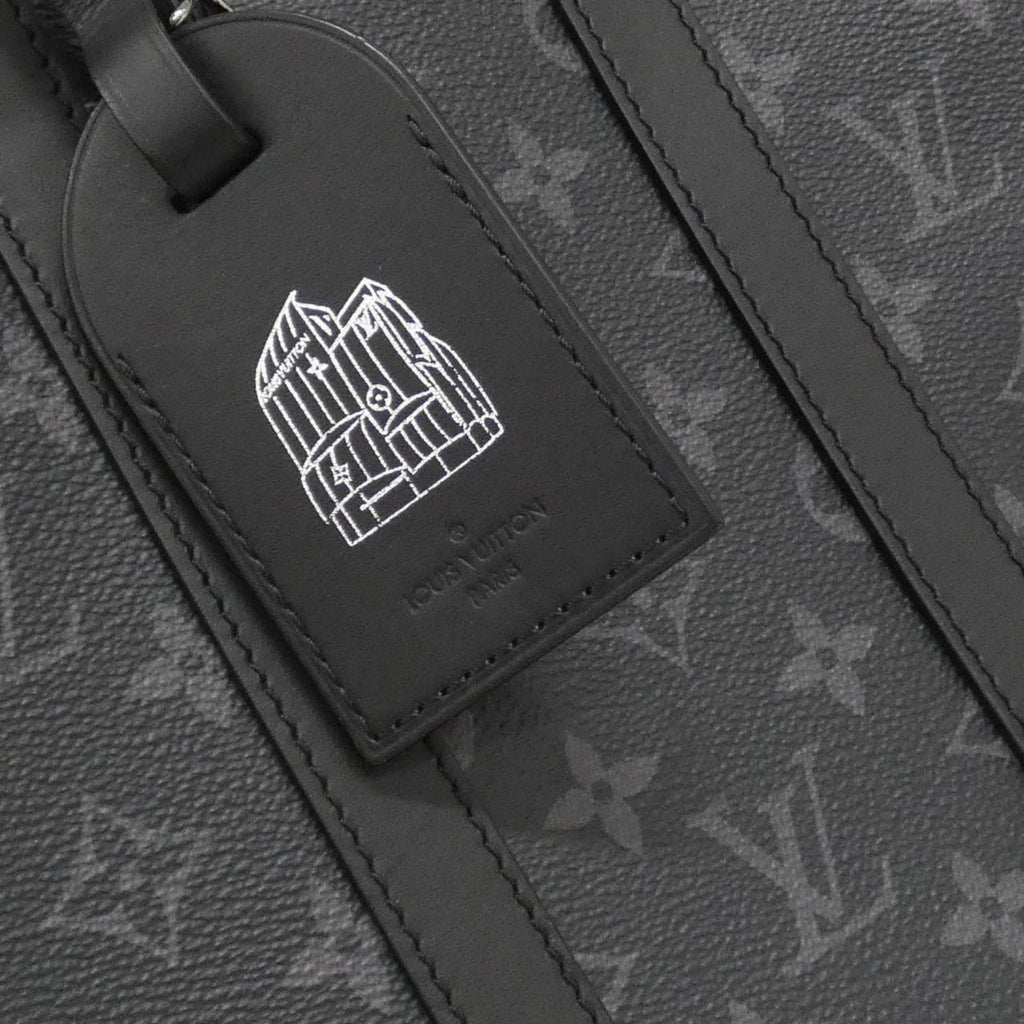 Louis Vuitton Black Coated Canvas Handbag (Pre-Owned)