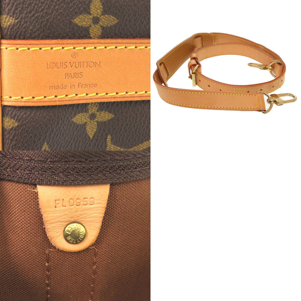 Louis Vuitton Brown Monogram Canvas Boston Bag (Pre-Owned)