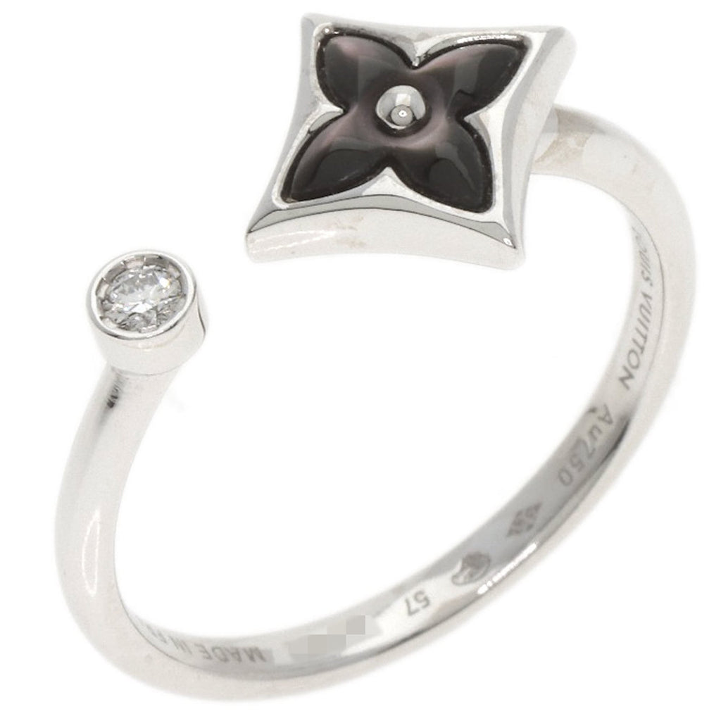 Louis Vuitton White Gold (18K) Band Ring (Pre-Owned)