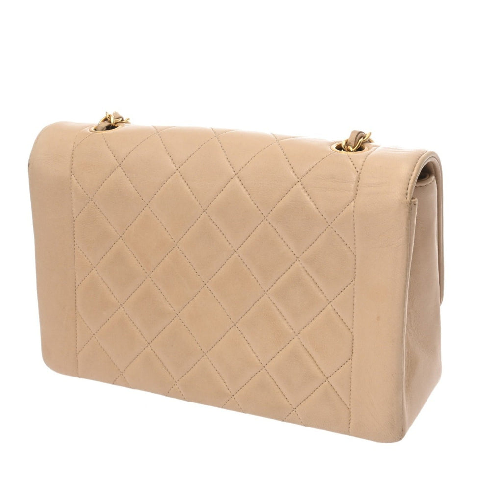 Vintage Diana Flap Bag Quilted Lambskin Medium