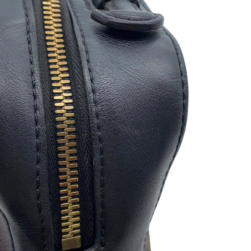 Louis Vuitton Black Monogram Noir Monogram Leather Shoulder Bag (Pre-Owned)