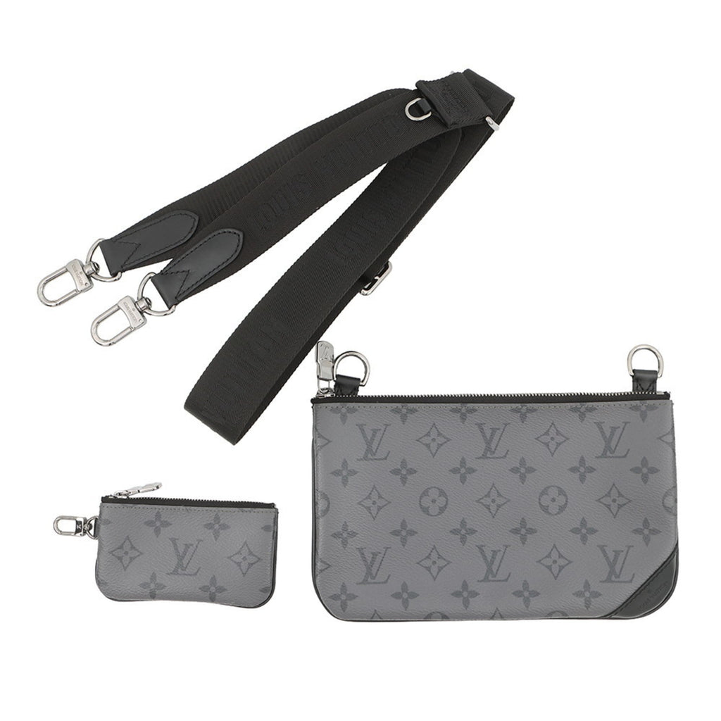Louis Vuitton Black Monogram Eclipse Monogram Reverse Noir Monogram Eclipse Monogram Reverse Shoulder Bag (Pre-Owned)