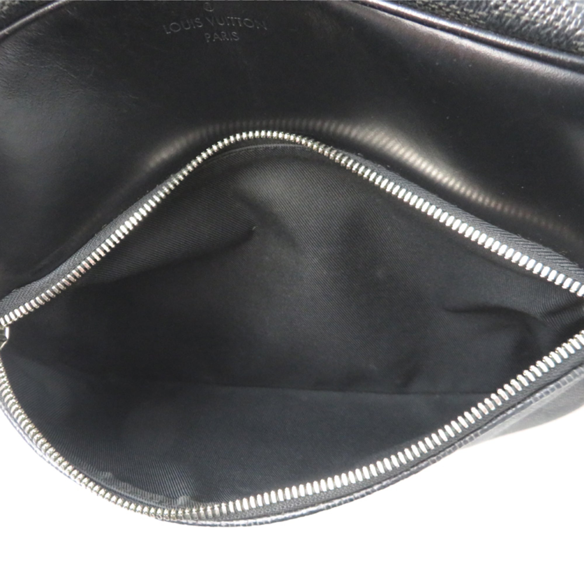 Louis Vuitton Black Damier Graphite Shoulder Bag (Pre-Owned)