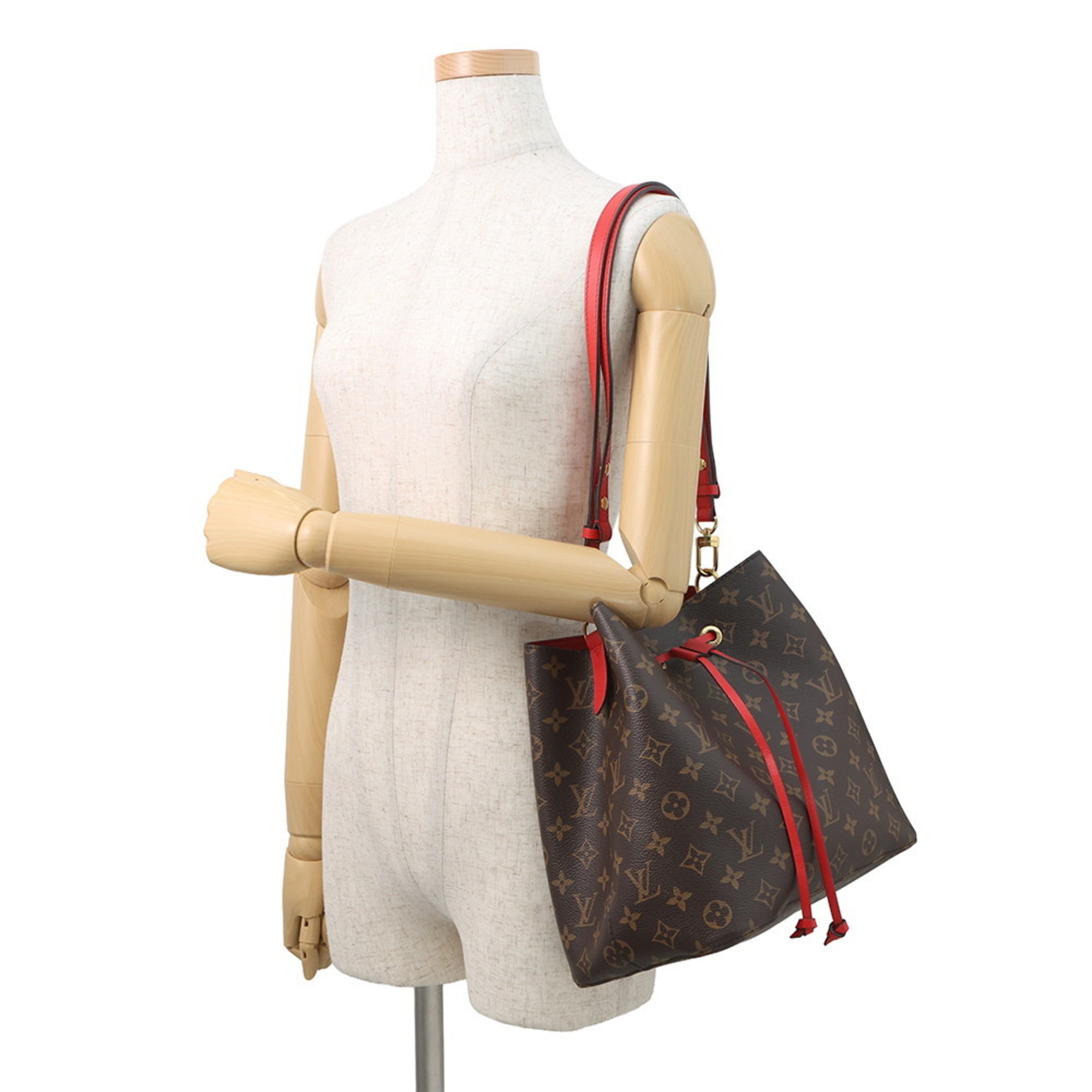 Louis Vuitton Brown Coquelicots Monogram Shoulder Bag (Pre-Owned)