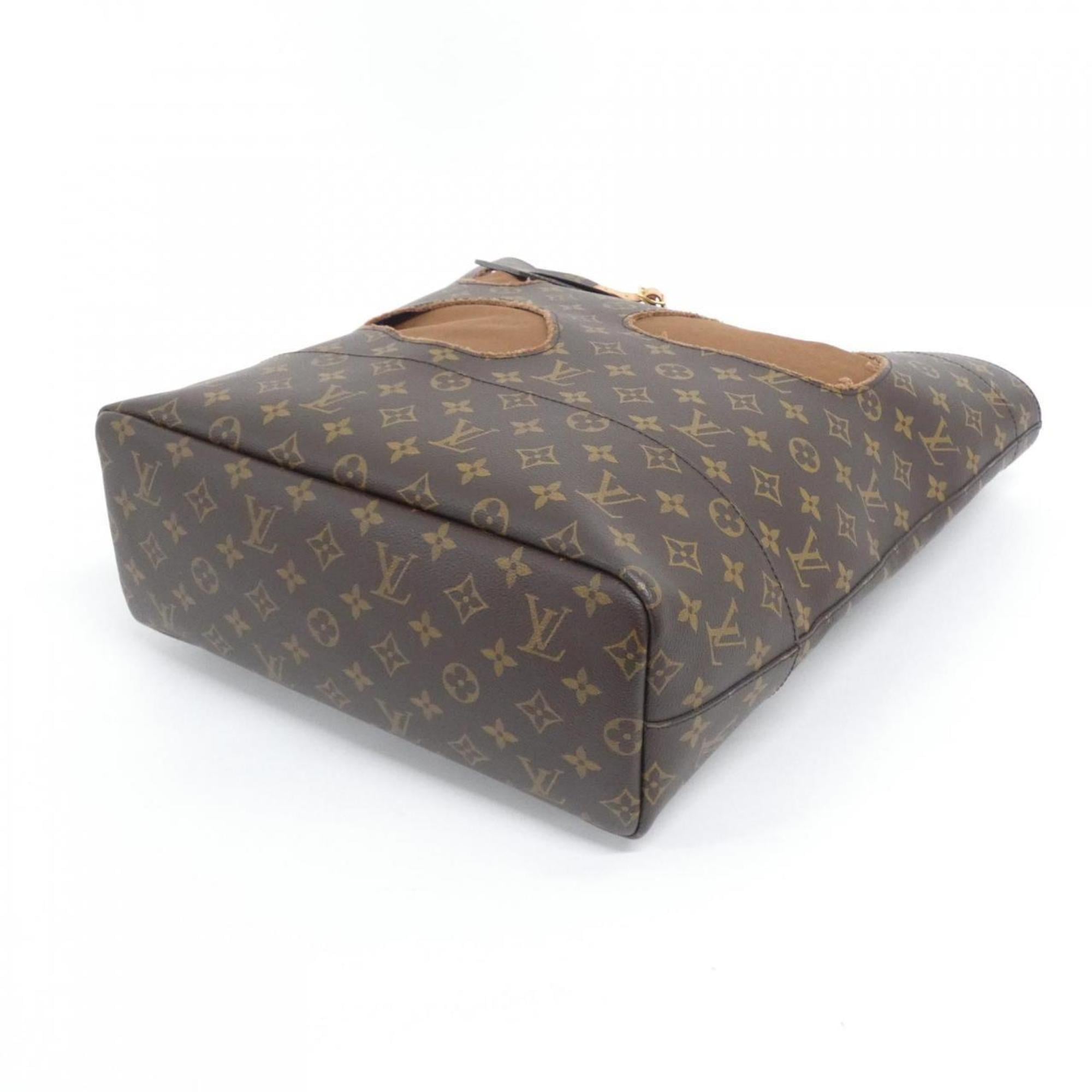 Louis Vuitton Marron Coated Canvas Handbag (Pre-Owned)