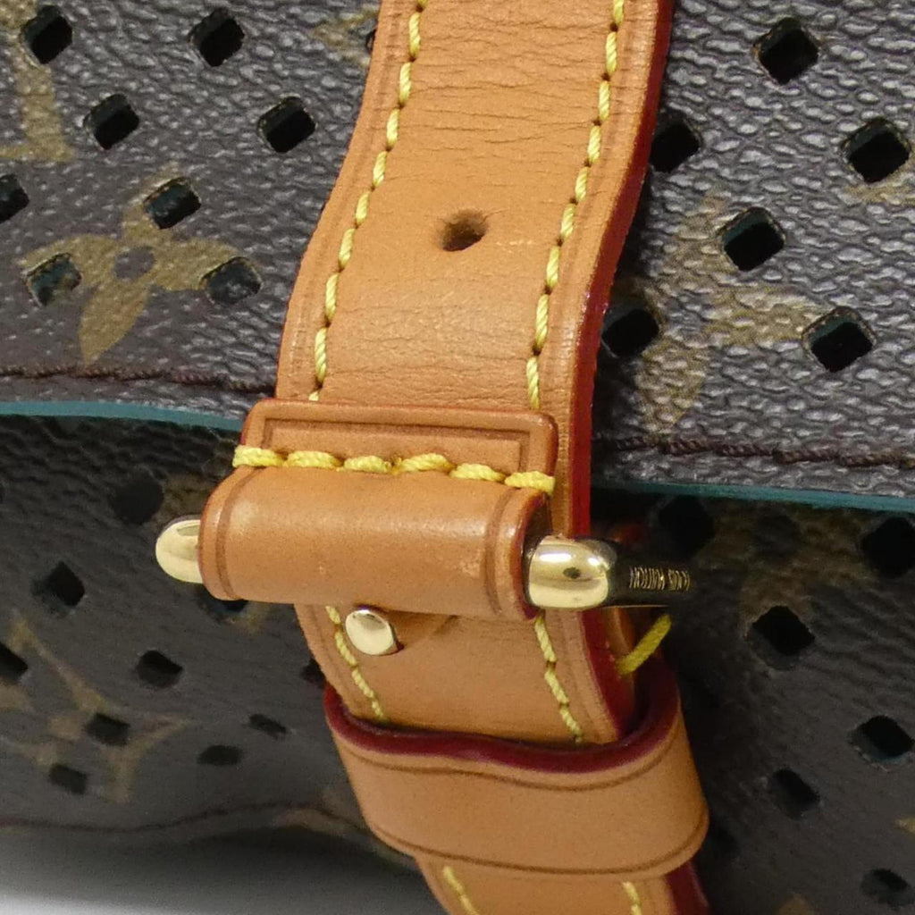 Louis Vuitton Brown Coated Canvas Shoulder Bag (Pre-Owned)