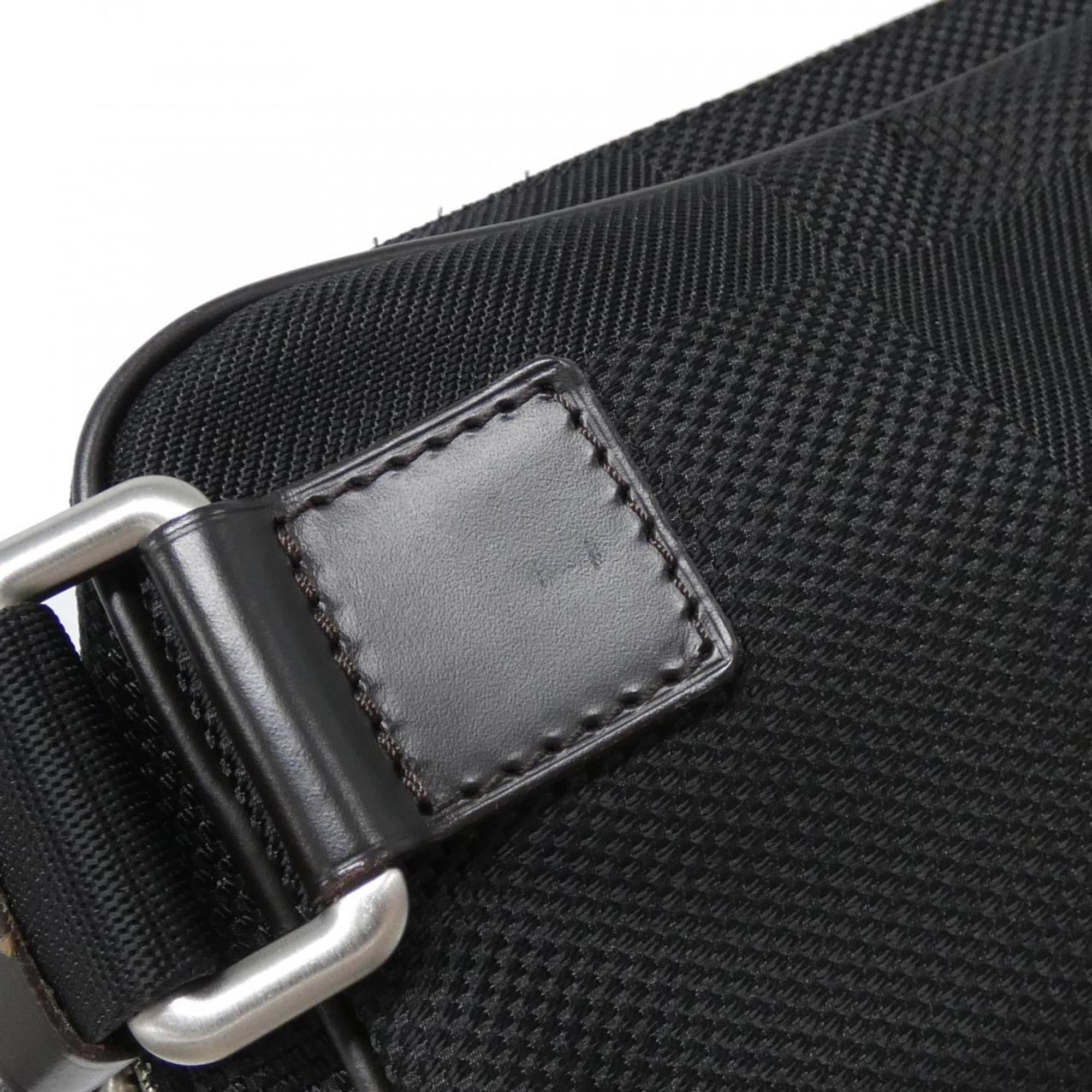Louis Vuitton Black Canvas Handbag (Pre-Owned)