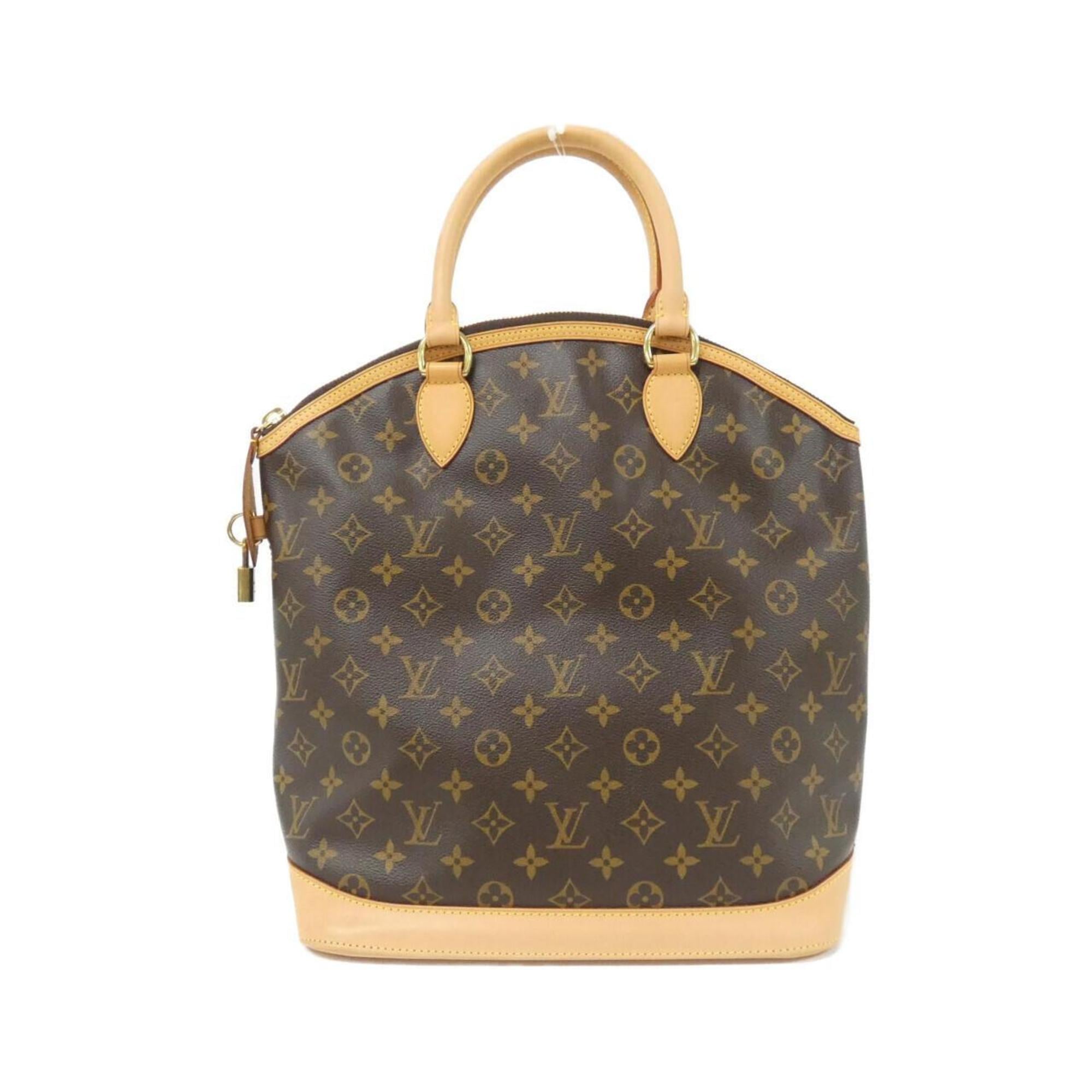 Louis Vuitton Marron Coated Canvas Handbag (Pre-Owned)