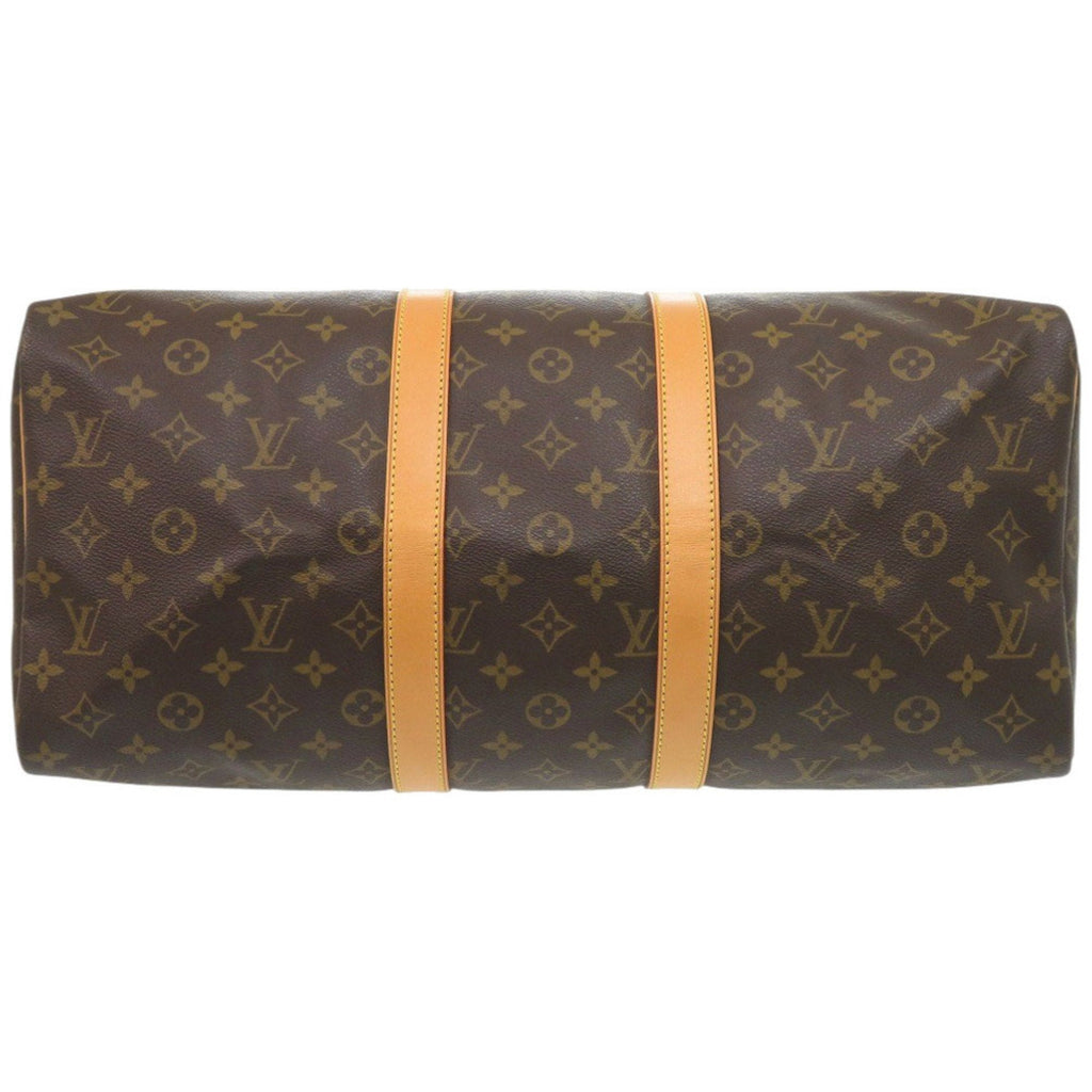 Louis Vuitton Brown Monogram Canvas Boston Bag (Pre-Owned)