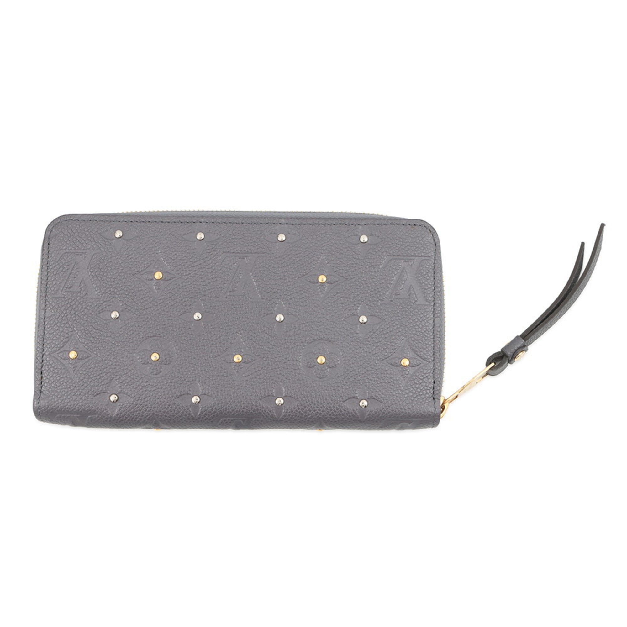 Louis Vuitton Gray Monogram Monogram Empreinte Long Wallet (Bi-Fold) (Pre-Owned)