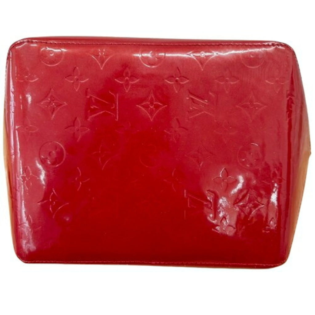 Louis Vuitton Vernis Red Color Leather Tote Bag (Pre-Owned)