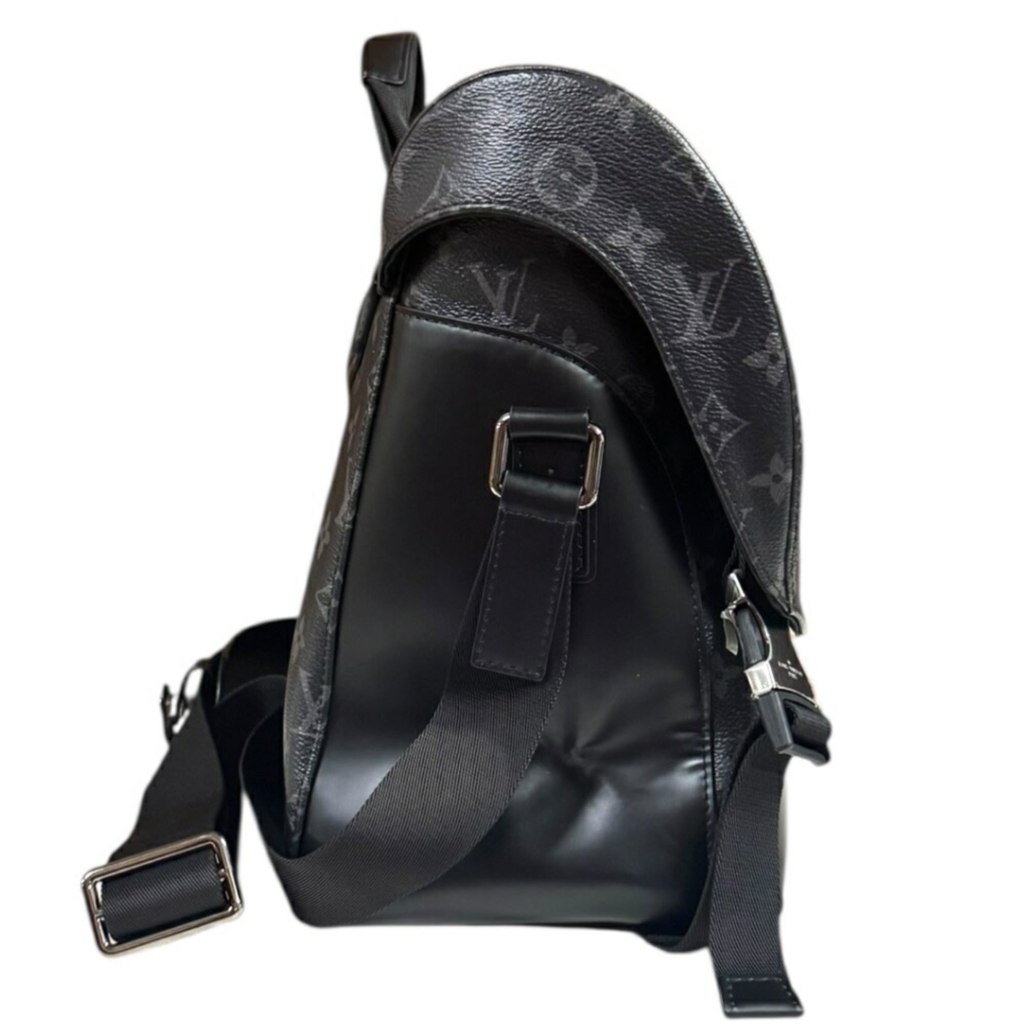 Louis Vuitton Black Gray Monogram Eclipse Shoulder Bag (Pre-Owned)