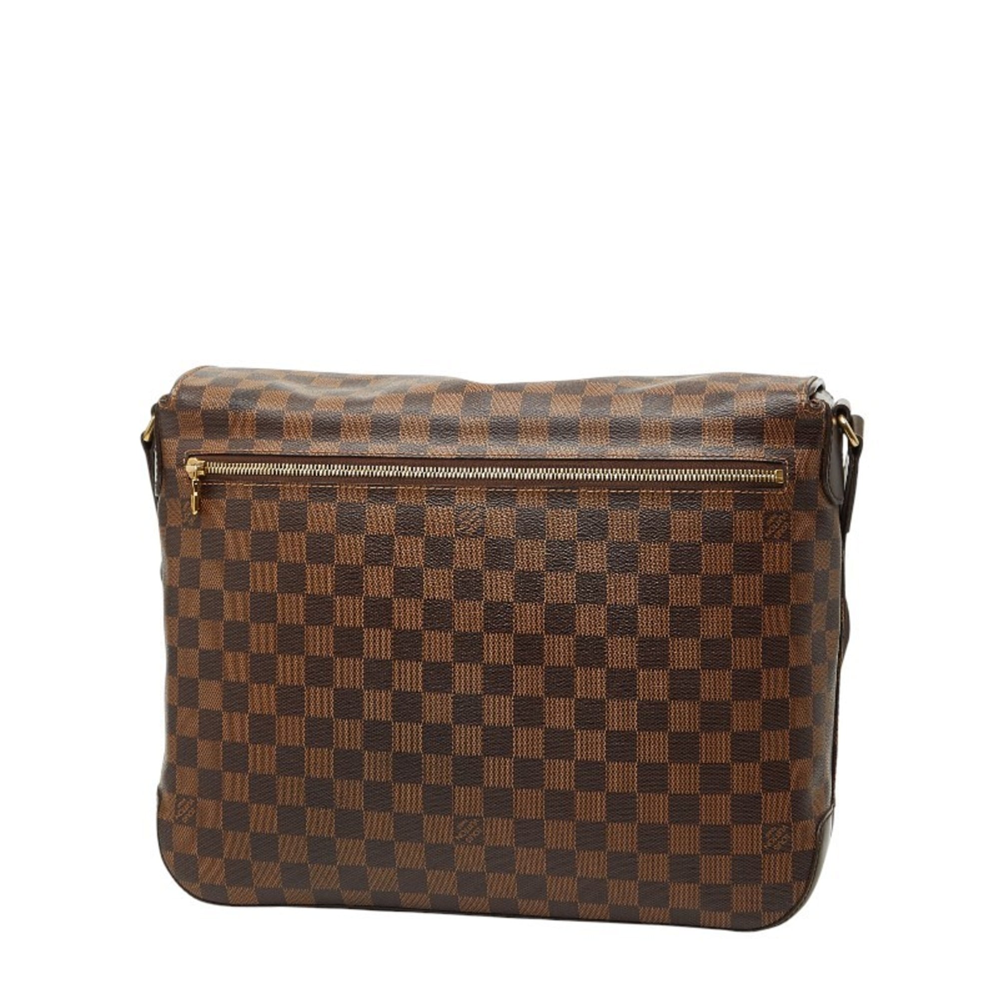 Louis Vuitton Brown Pvc Leather Shoulder Bag (Pre-Owned)