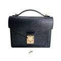 Louis Vuitton Black Epi Leather Handbag Shoulder Bag (Pre-Owned)