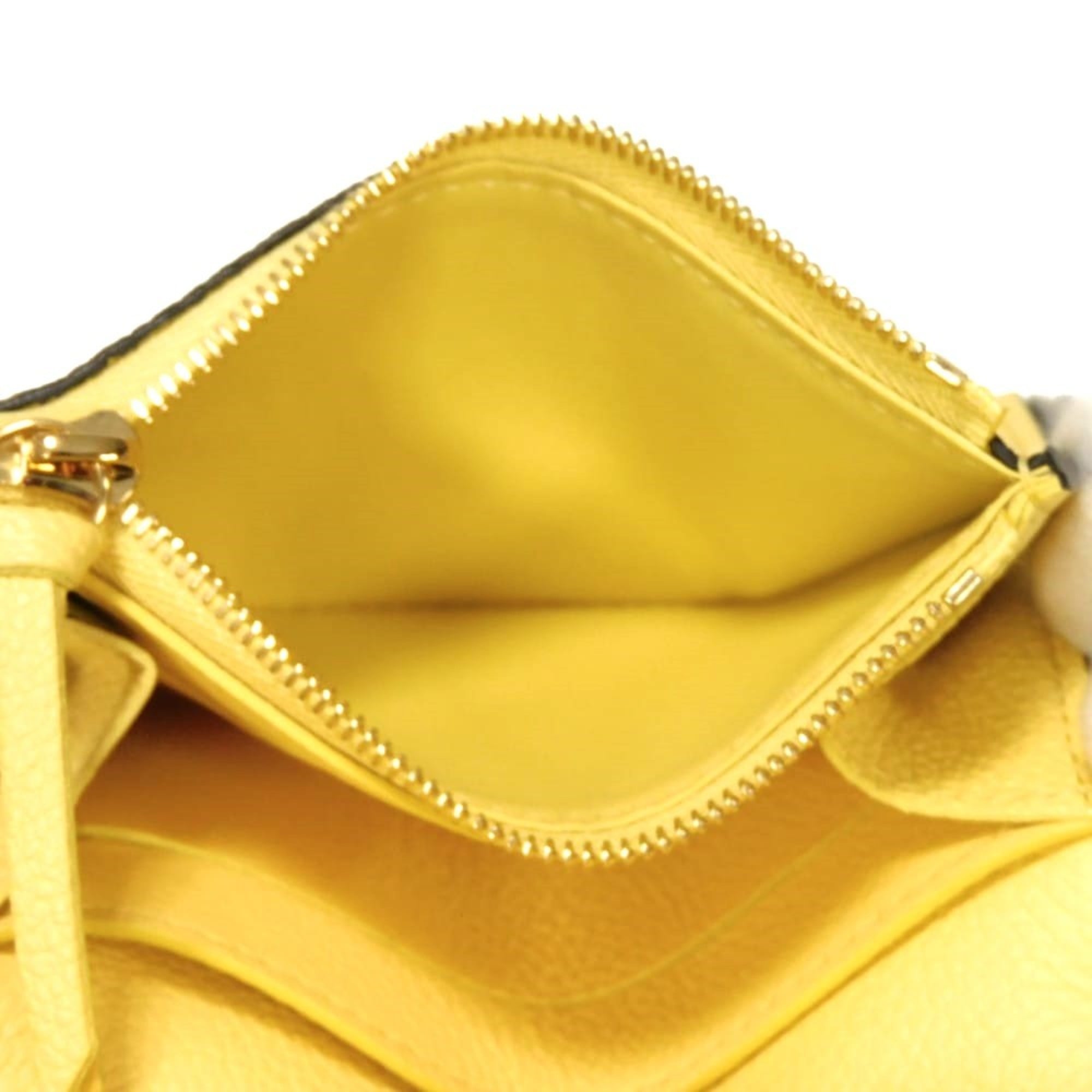 Louis Vuitton Jaune Monogram Yellow Monogram Empreinte Leather Wallet (Bi-Fold) (Pre-Owned)