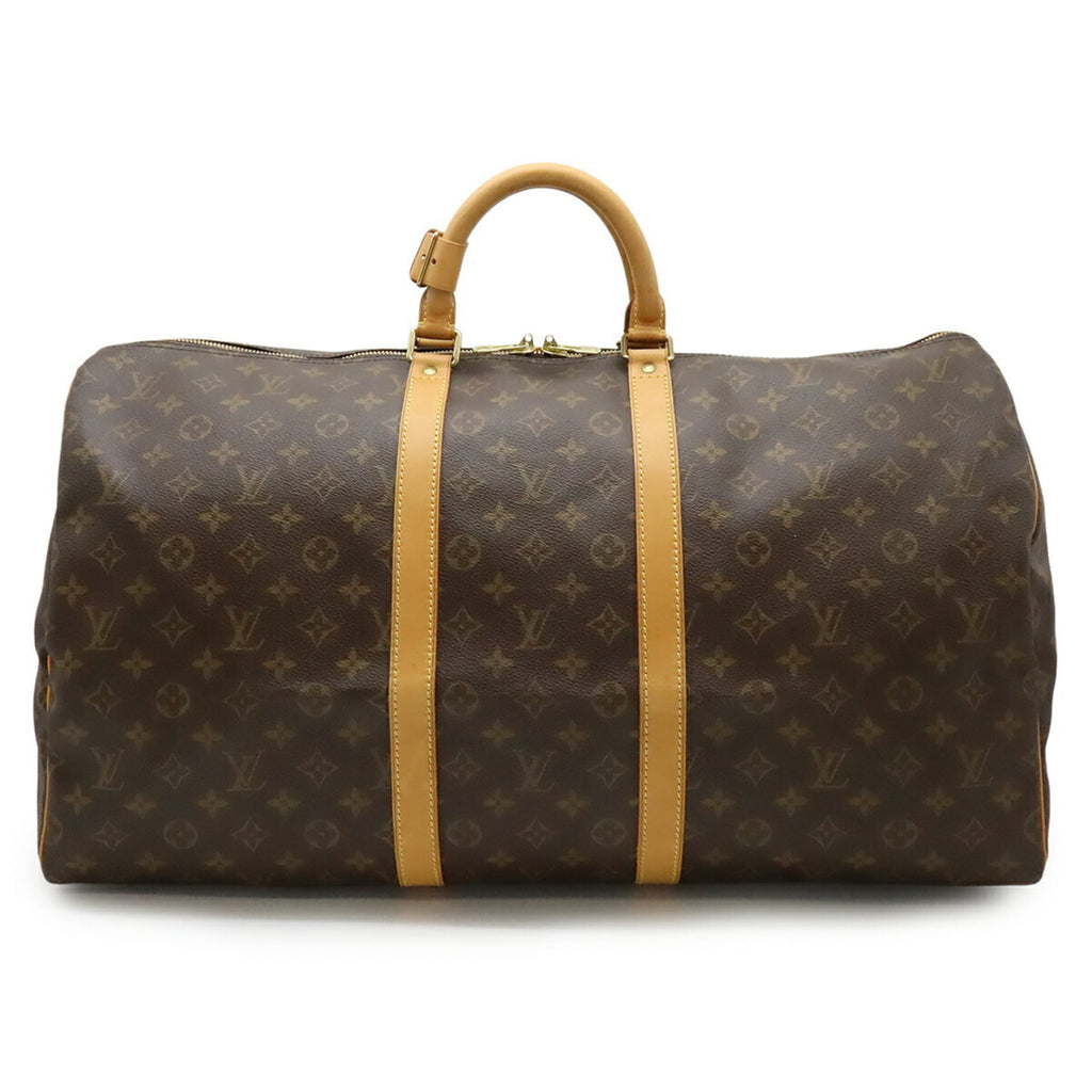 Louis Vuitton Brown Monogram Canvas Boston Bag Handbag (Pre-Owned)