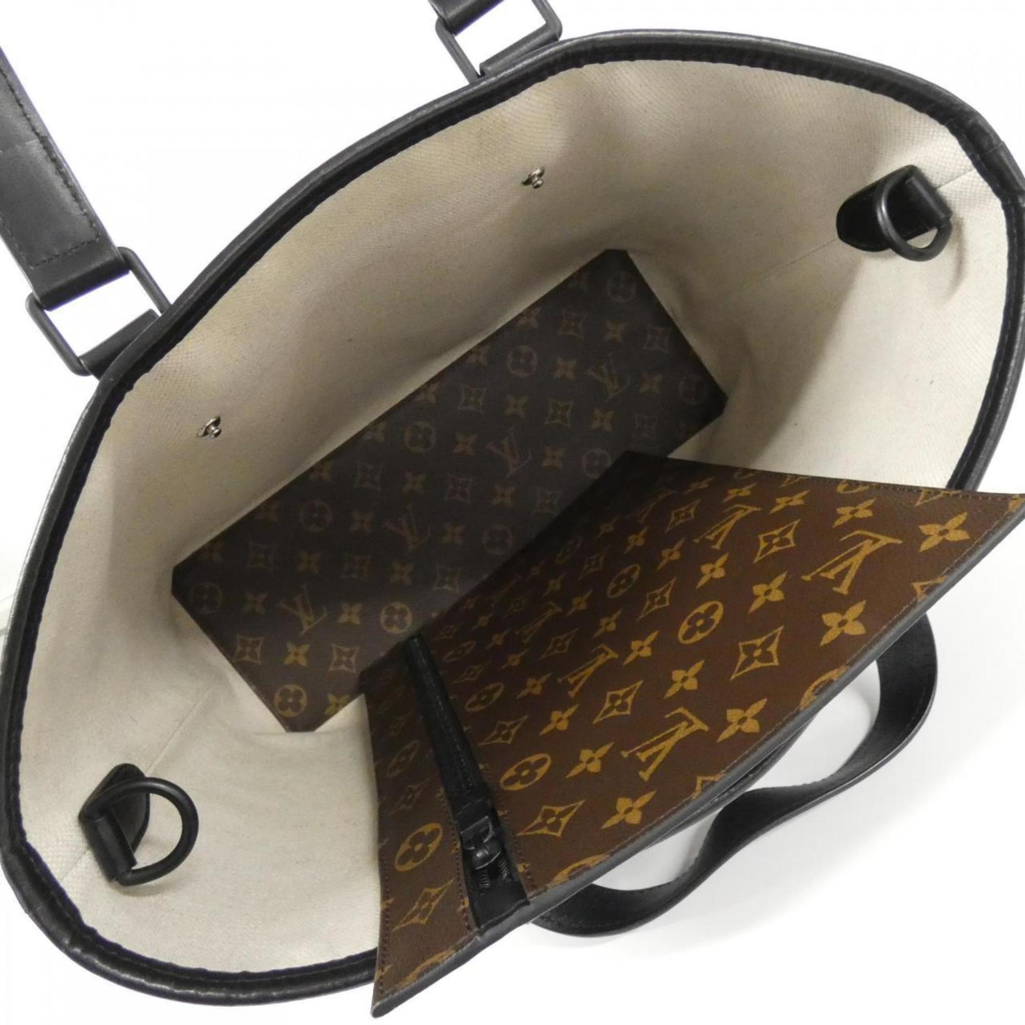 Louis Vuitton Marron Coated Canvas Handbag (Pre-Owned)