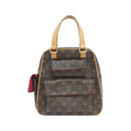 Louis Vuitton Marron Coated Canvas Handbag (Pre-Owned)