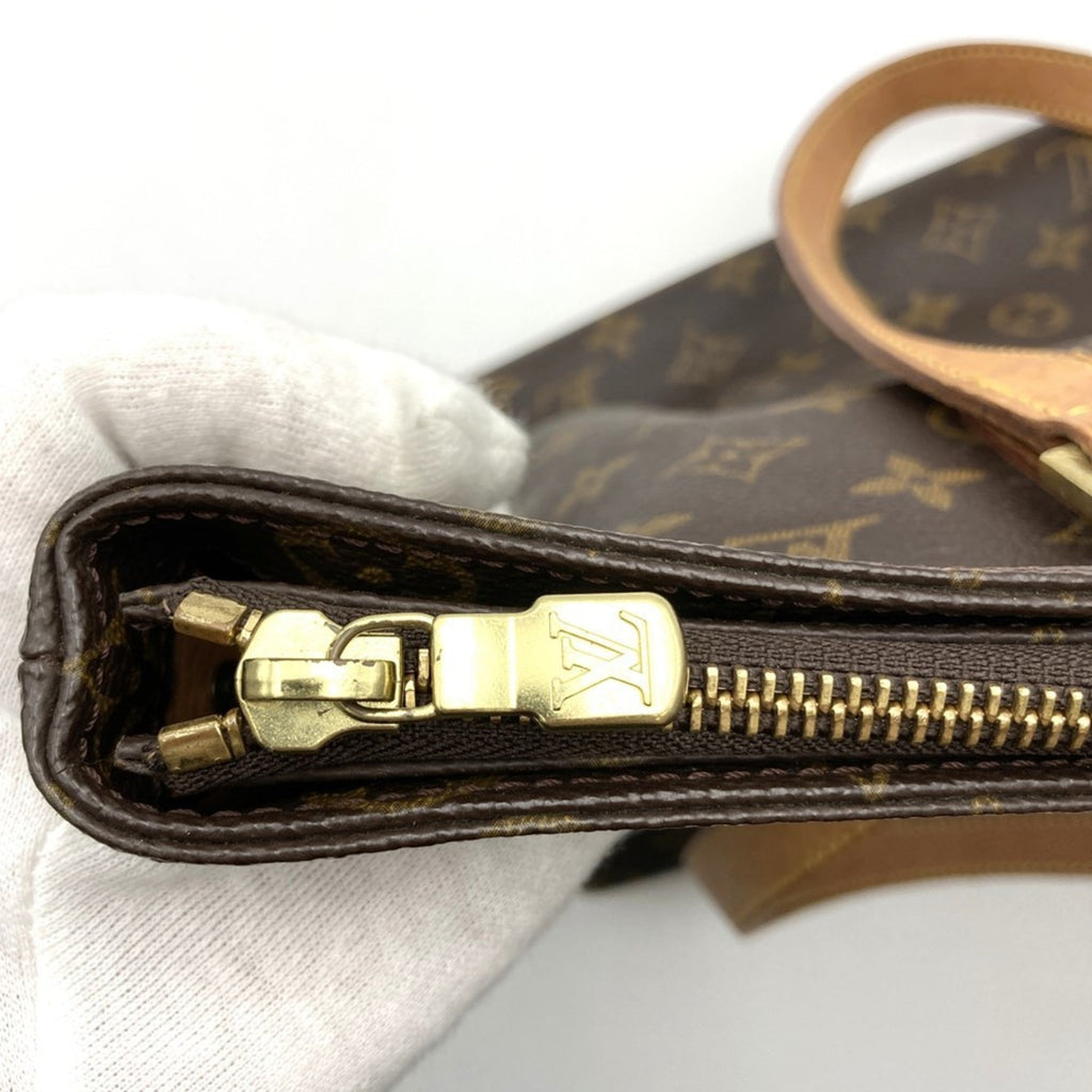 Louis Vuitton Brown Monogram Canvas Tote Bag (Pre-Owned)