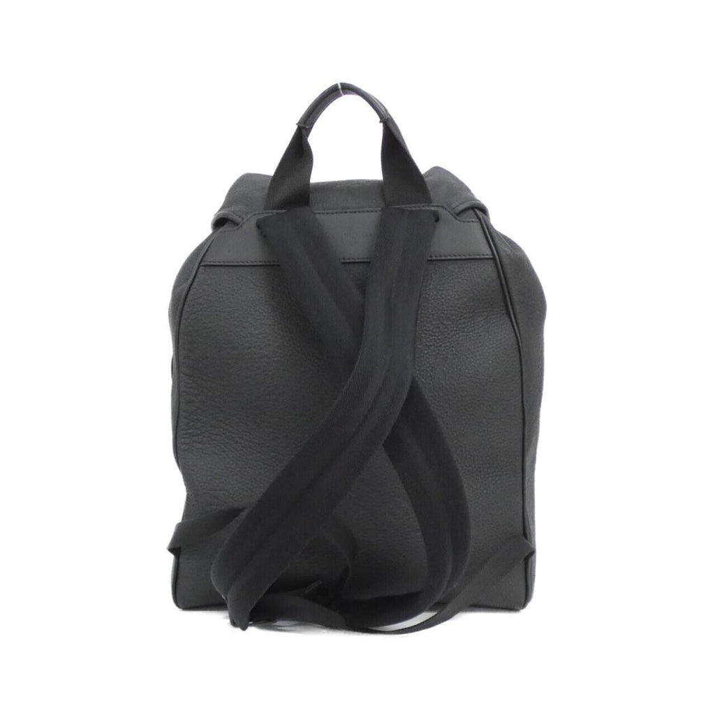 Louis Vuitton Black Leather Backpack (Pre-Owned)