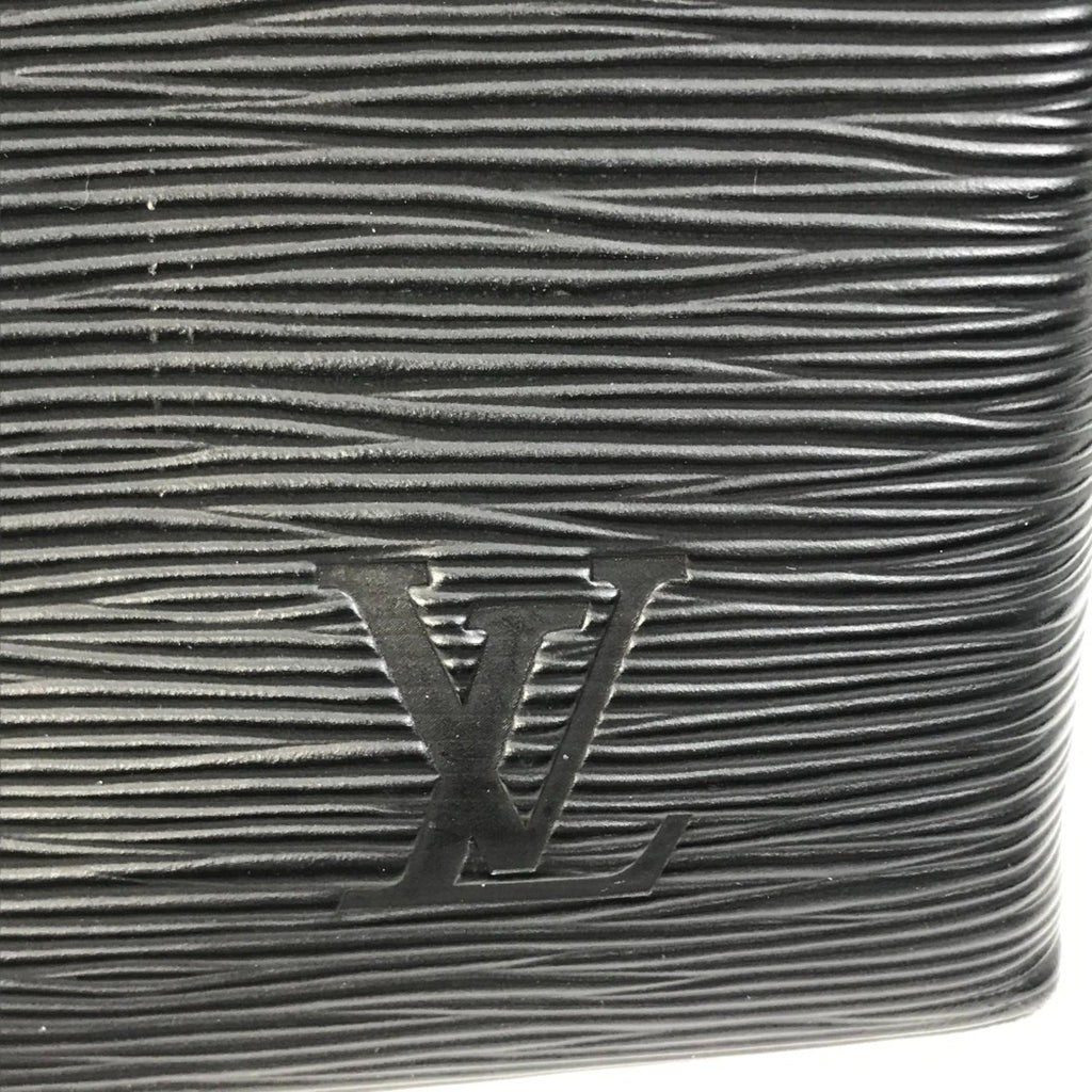 Louis Vuitton Epi Black Epi Leather Handbag Shoulder Bag Tote Bag (Pre-Owned)