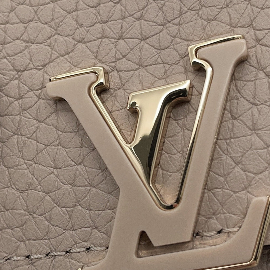 Louis Vuitton Galle Leather Wallet (Tri-Fold) (Pre-Owned)