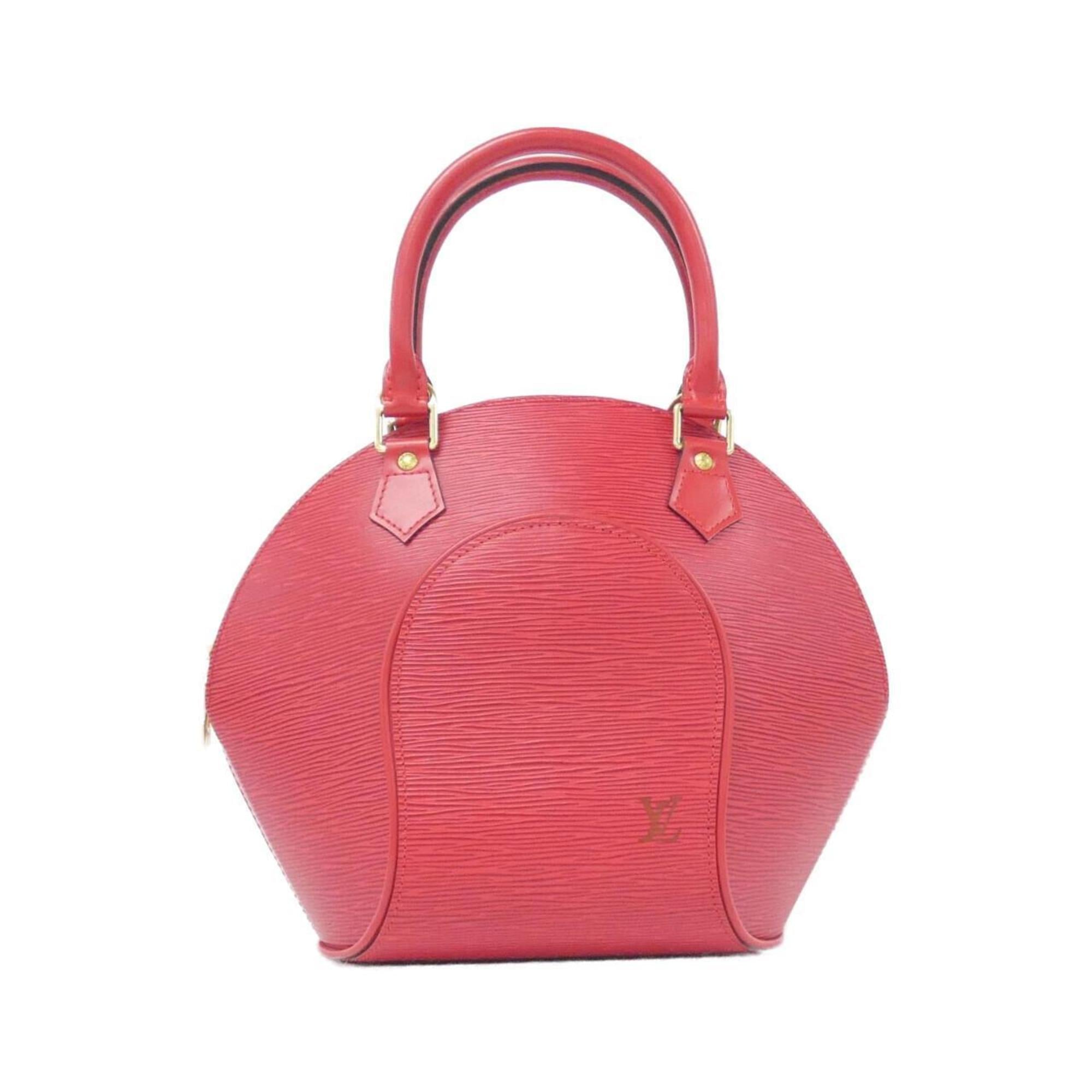 Louis Vuitton Red Color Leather Handbag (Pre-Owned)