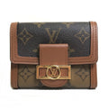 Louis Vuitton Monogram Reverse Brown Monogram Monogram Reverse Monogram Reverse Monogram Wallet (Tri-Fold) (Pre-Owned)