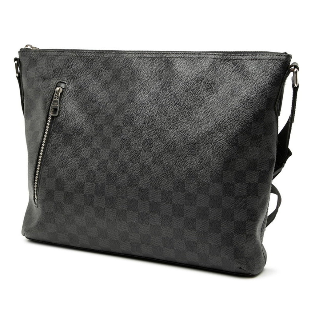 Louis Vuitton Black Pvc Leather Shoulder Bag (Pre-Owned)
