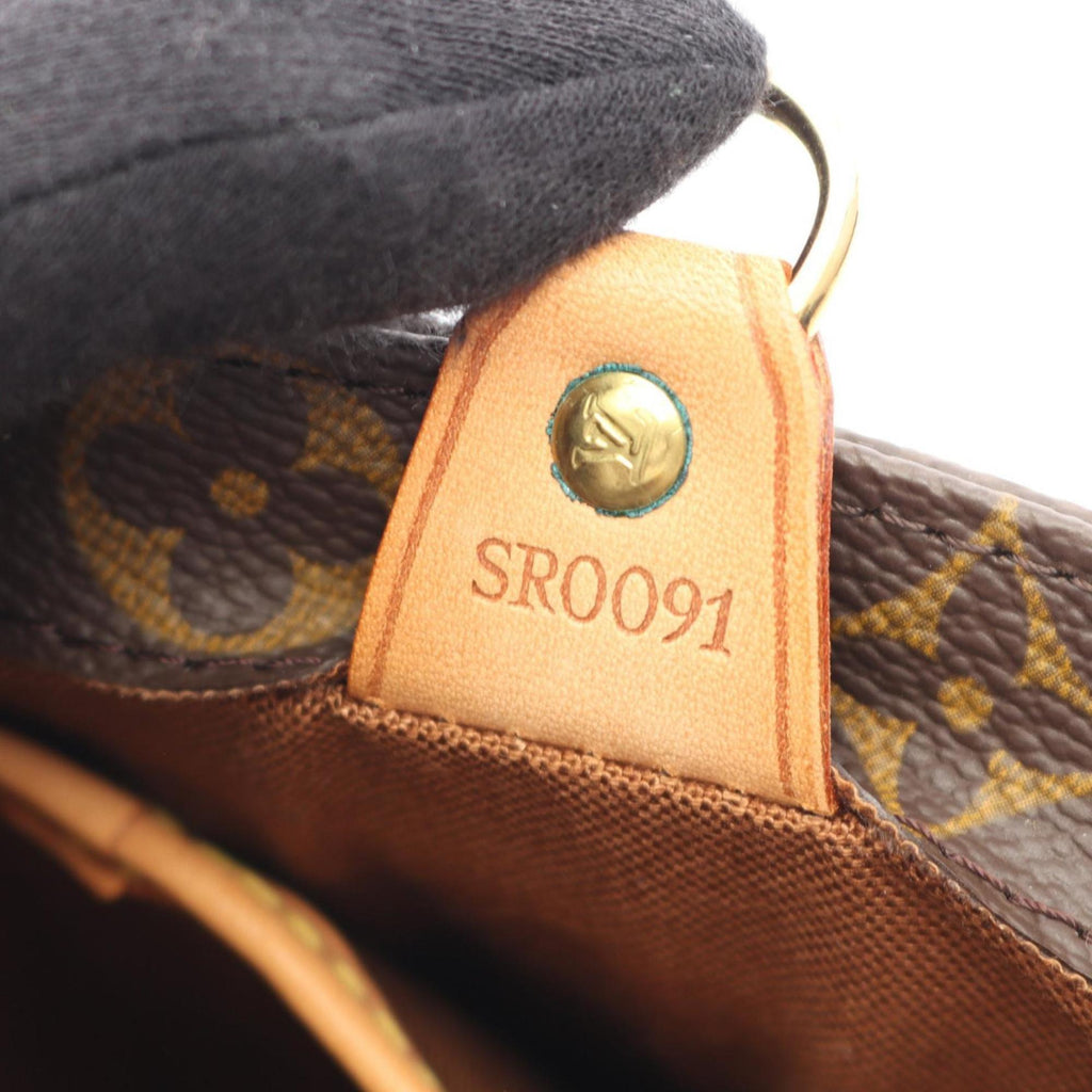 Louis Vuitton Brown Coated Canvas Leather Handbag (Pre-Owned)