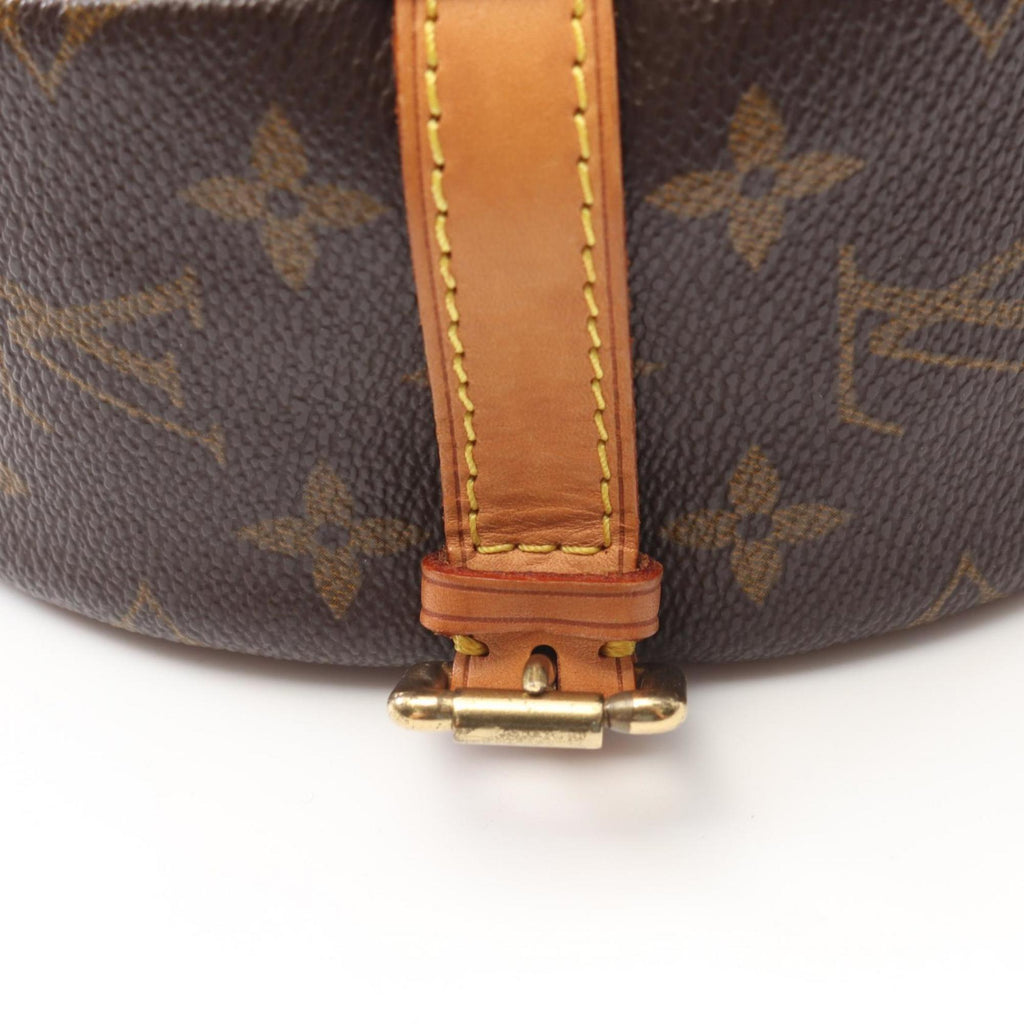 Louis Vuitton Brown Monogram Coated Canvas Leather Shoulder Bag (Pre-Owned)