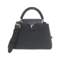 Louis Vuitton Taurillon Black Leather Handbag (Pre-Owned)