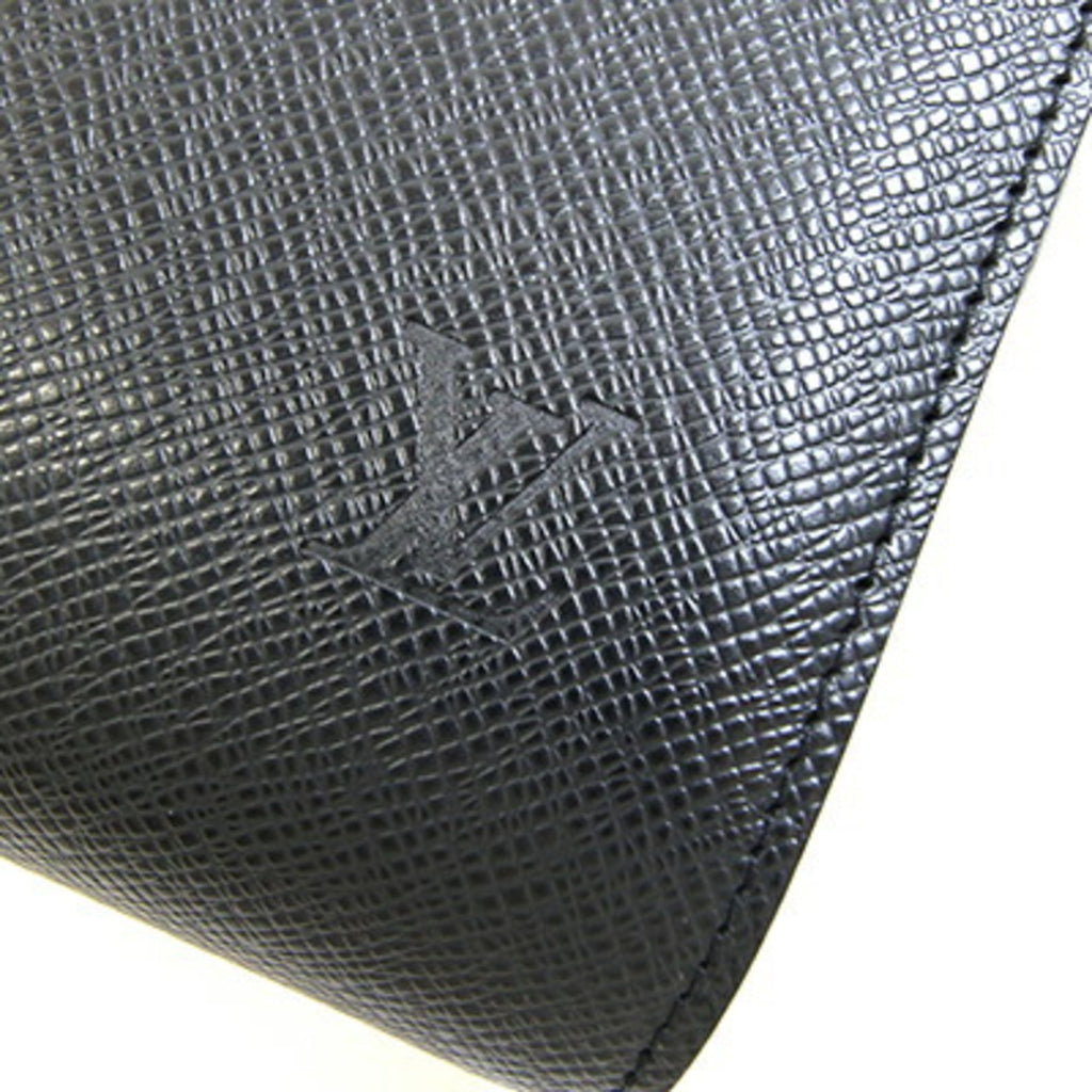 Louis Vuitton Ardoise Black Taiga Leather Clutch Bag (Pre-Owned)