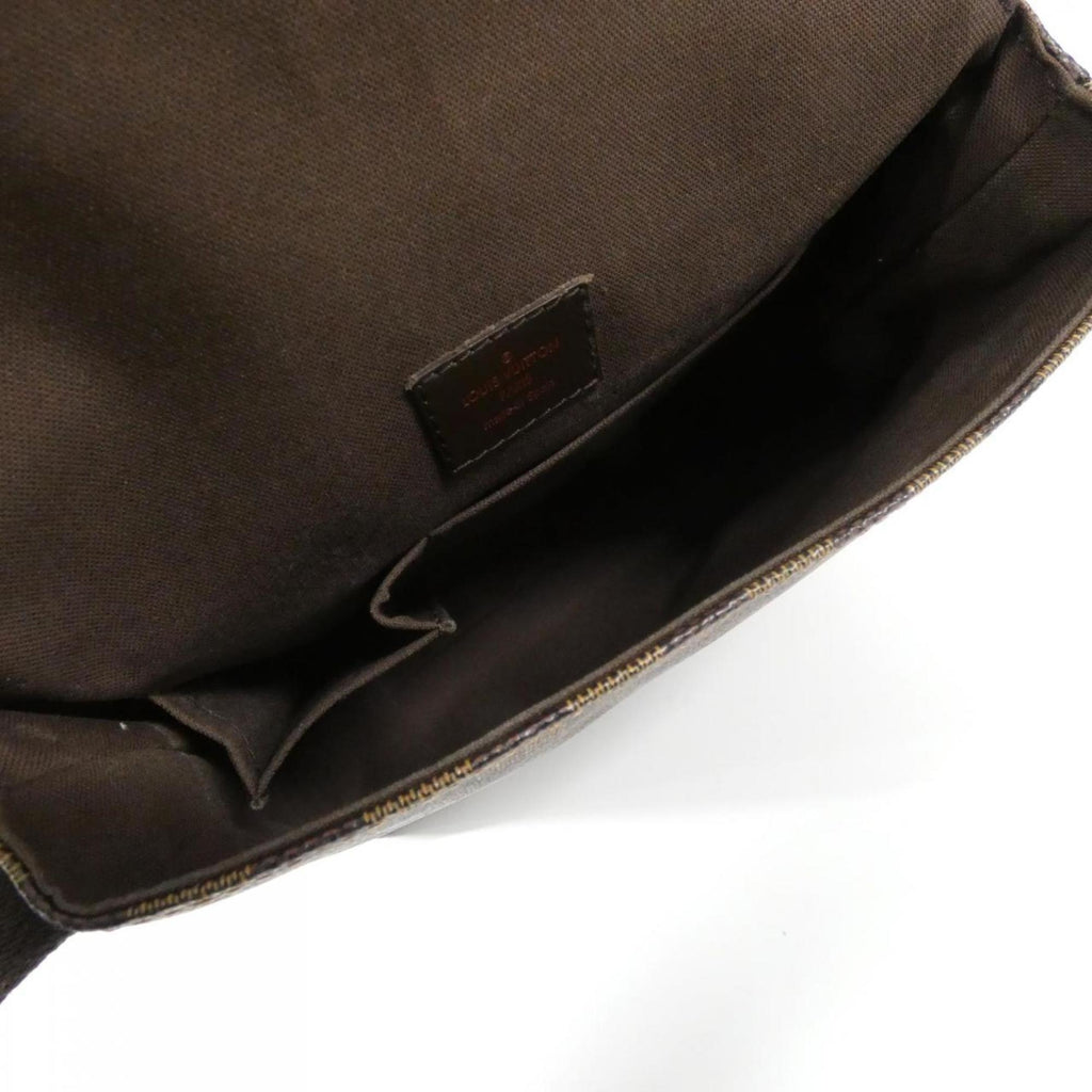 Louis Vuitton Ebene Coated Canvas Shoulder Bag (Pre-Owned)