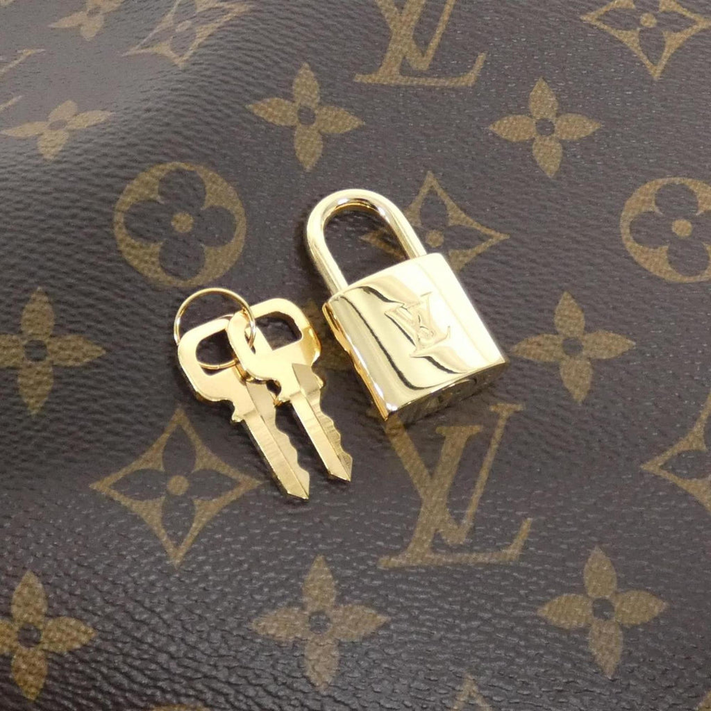Louis Vuitton Marron Coated Canvas Handbag (Pre-Owned)