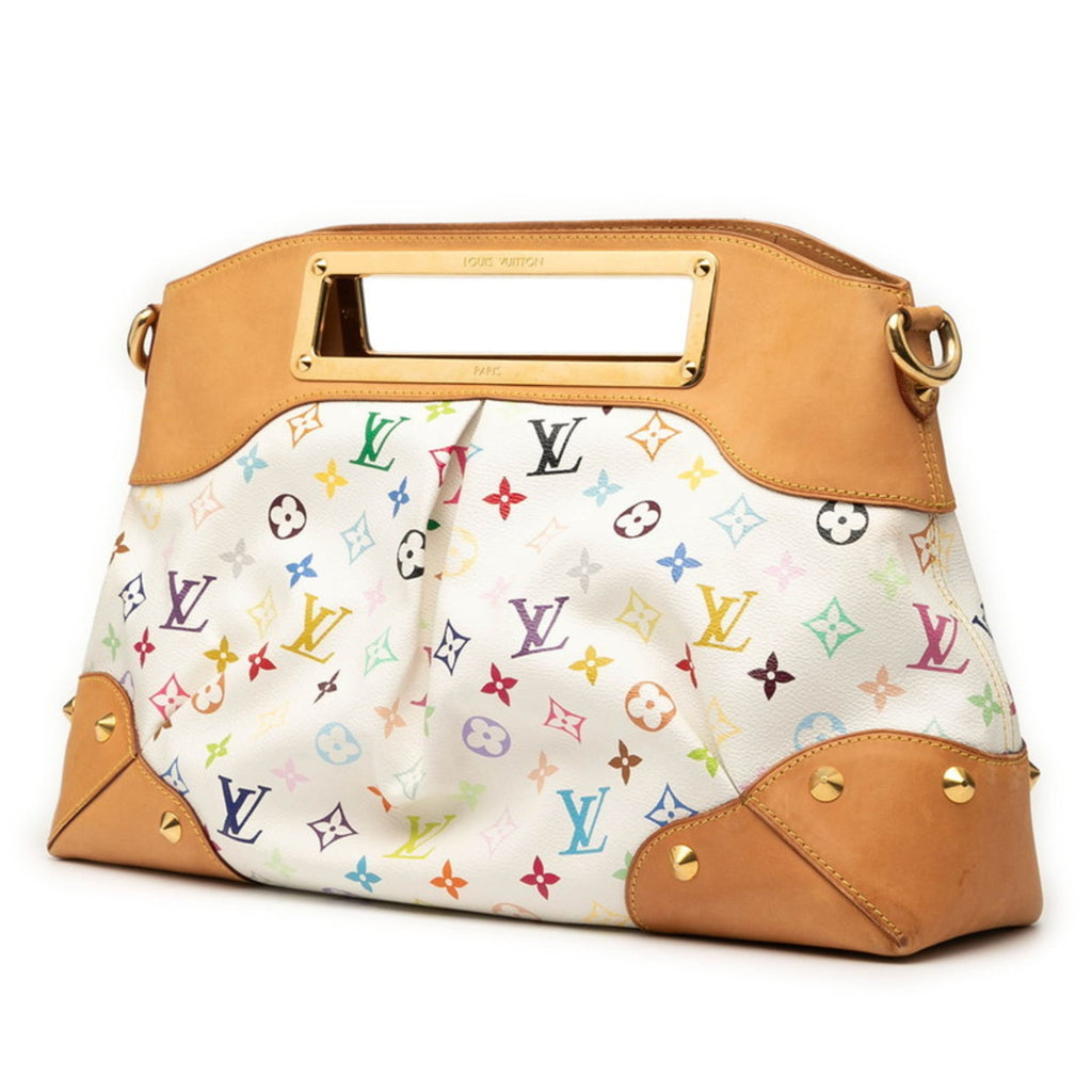 Louis Vuitton Blanc White Pvc Leather Handbag Shoulder Bag (Pre-Owned)