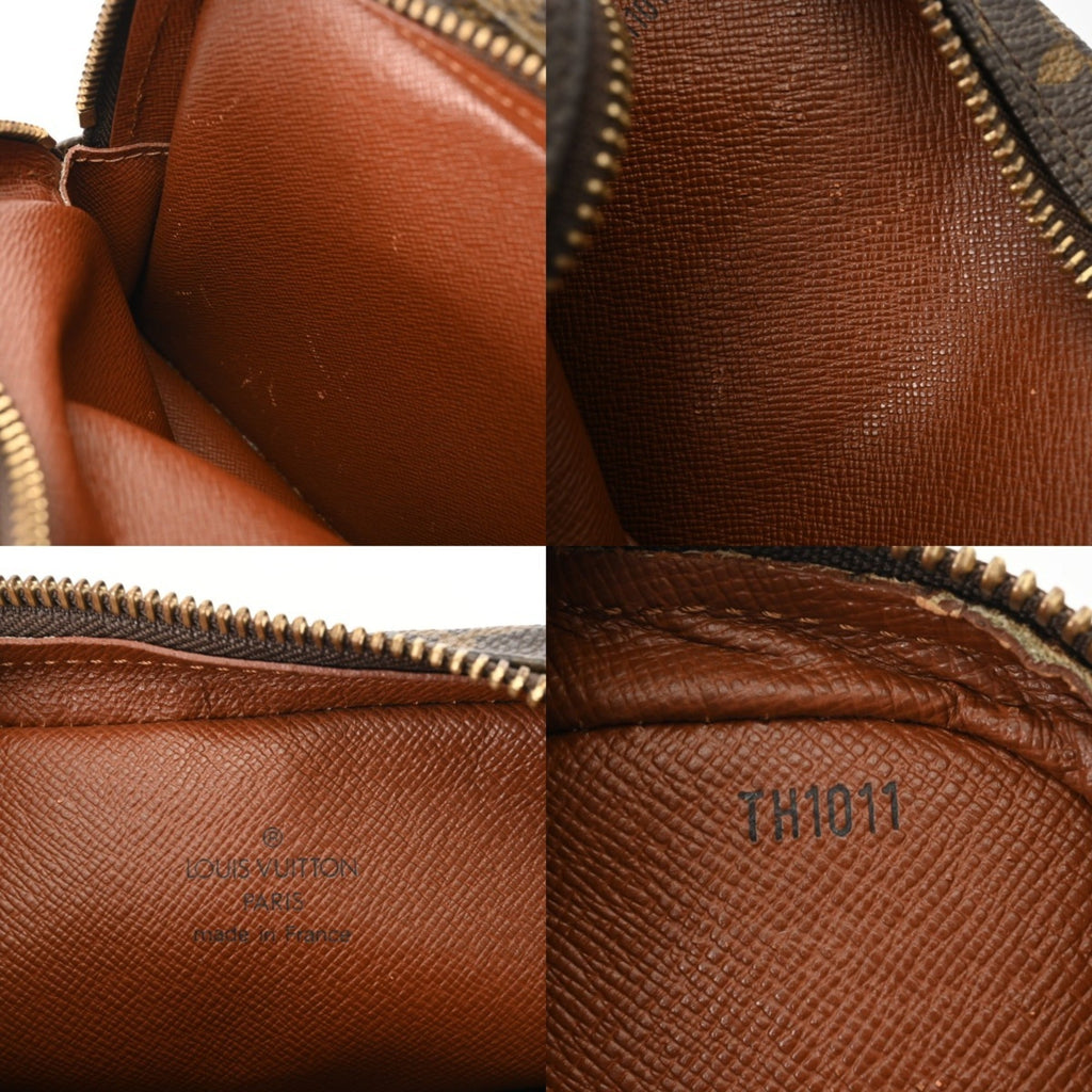 Louis Vuitton Brown Monogram Canvas Shoulder Bag (Pre-Owned)