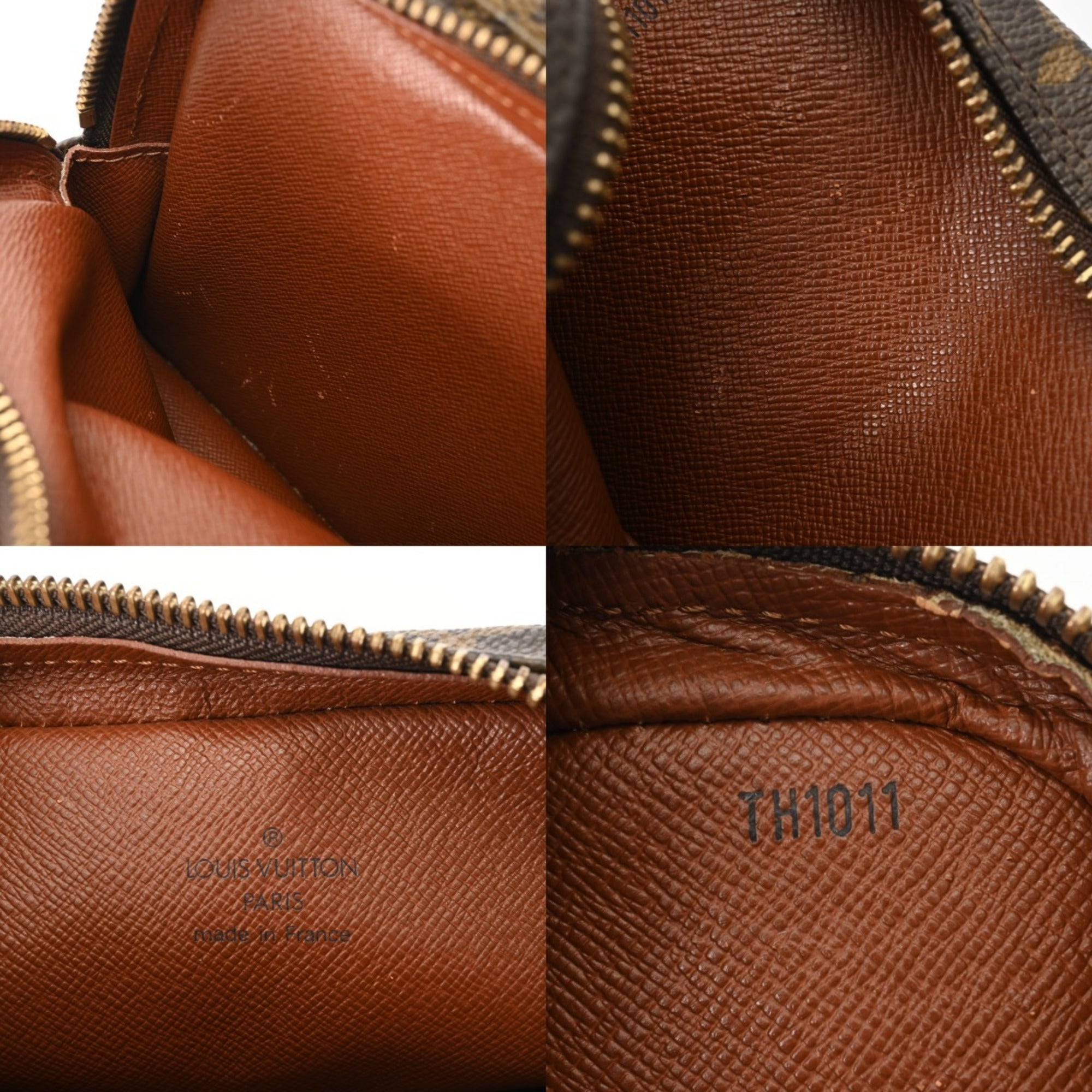 Louis Vuitton Brown Monogram Canvas Shoulder Bag (Pre-Owned)