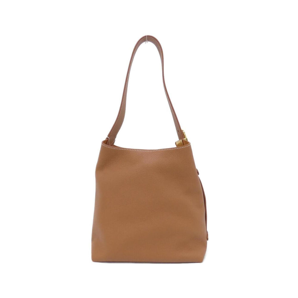 Louis Vuitton Cognac Leather Shoulder Bag (Pre-Owned)