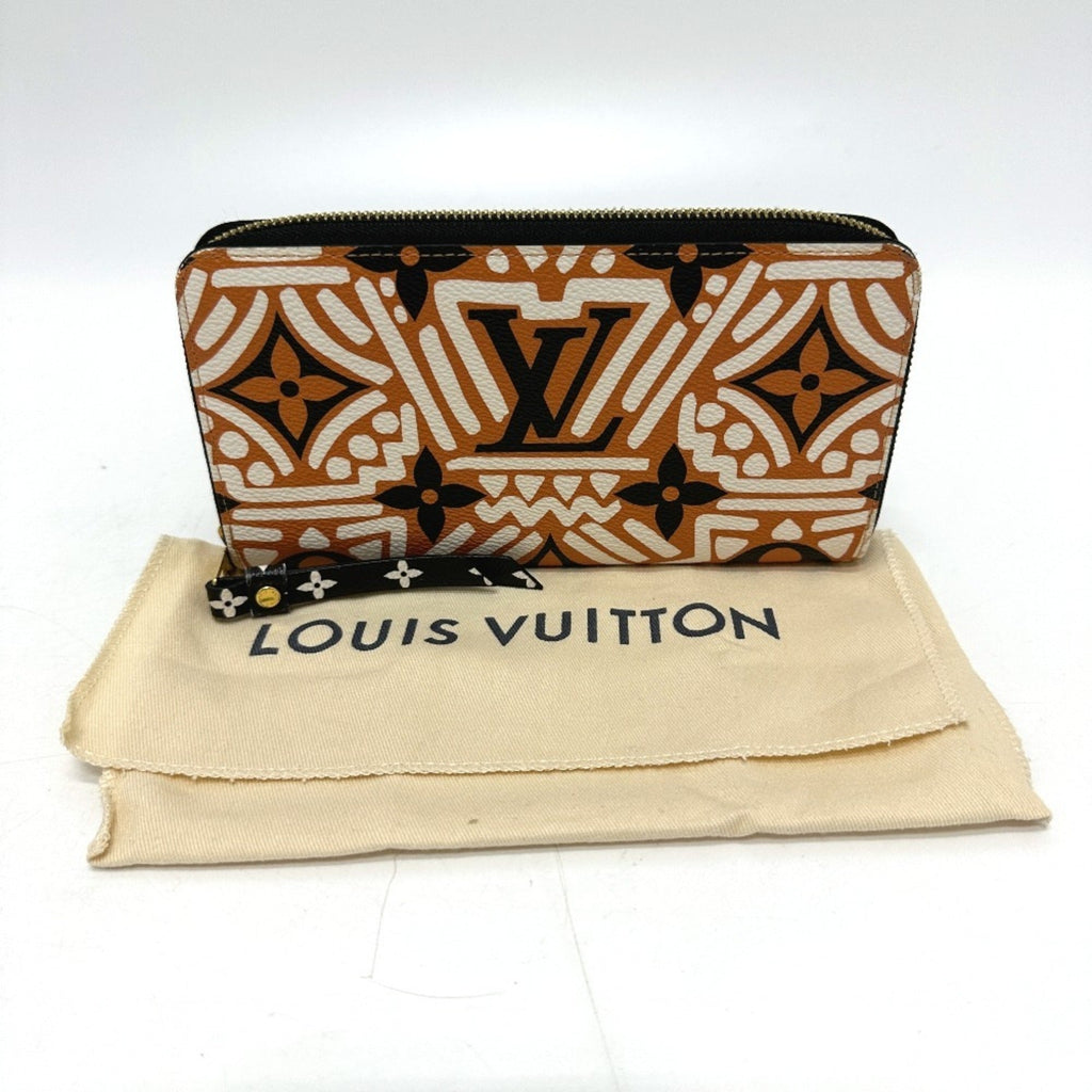 Louis Vuitton Monogram Graffiti Brown Monogram Long Wallet (Bi-Fold) (Pre-Owned)