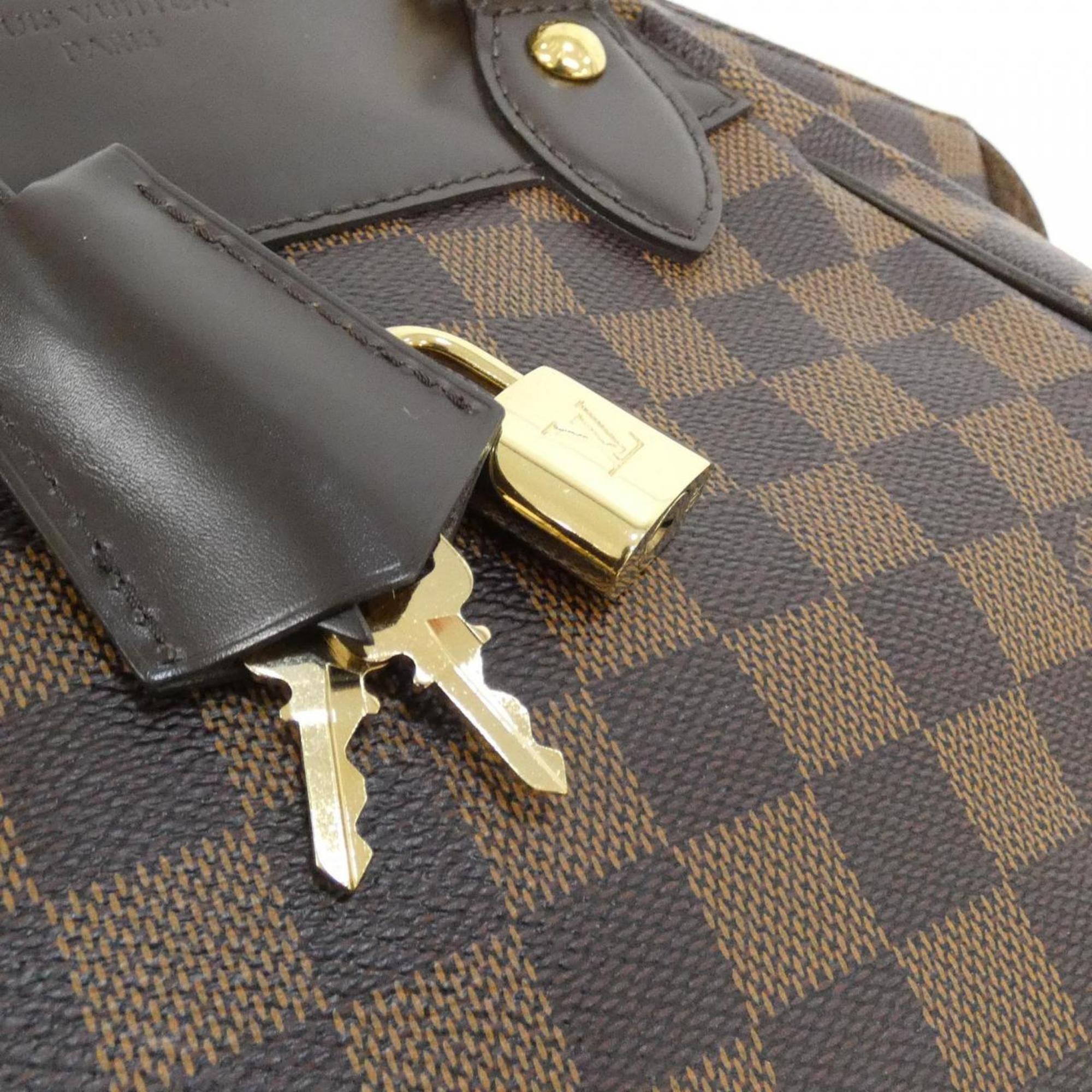 Louis Vuitton Brown Coated Canvas Handbag (Pre-Owned)