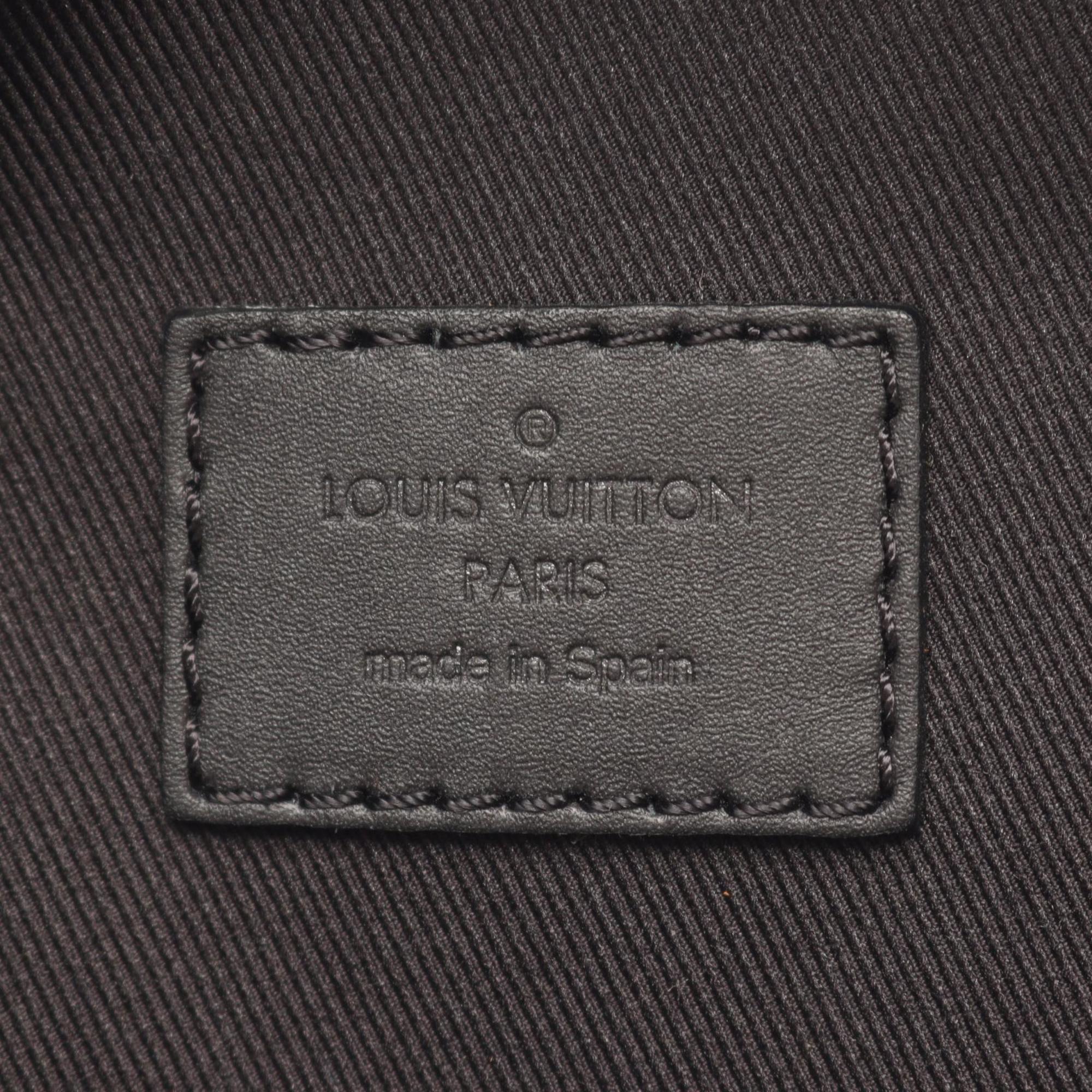 Louis Vuitton Black Onyx Damier Infini Leather Fanny Pack (Pre-Owned)