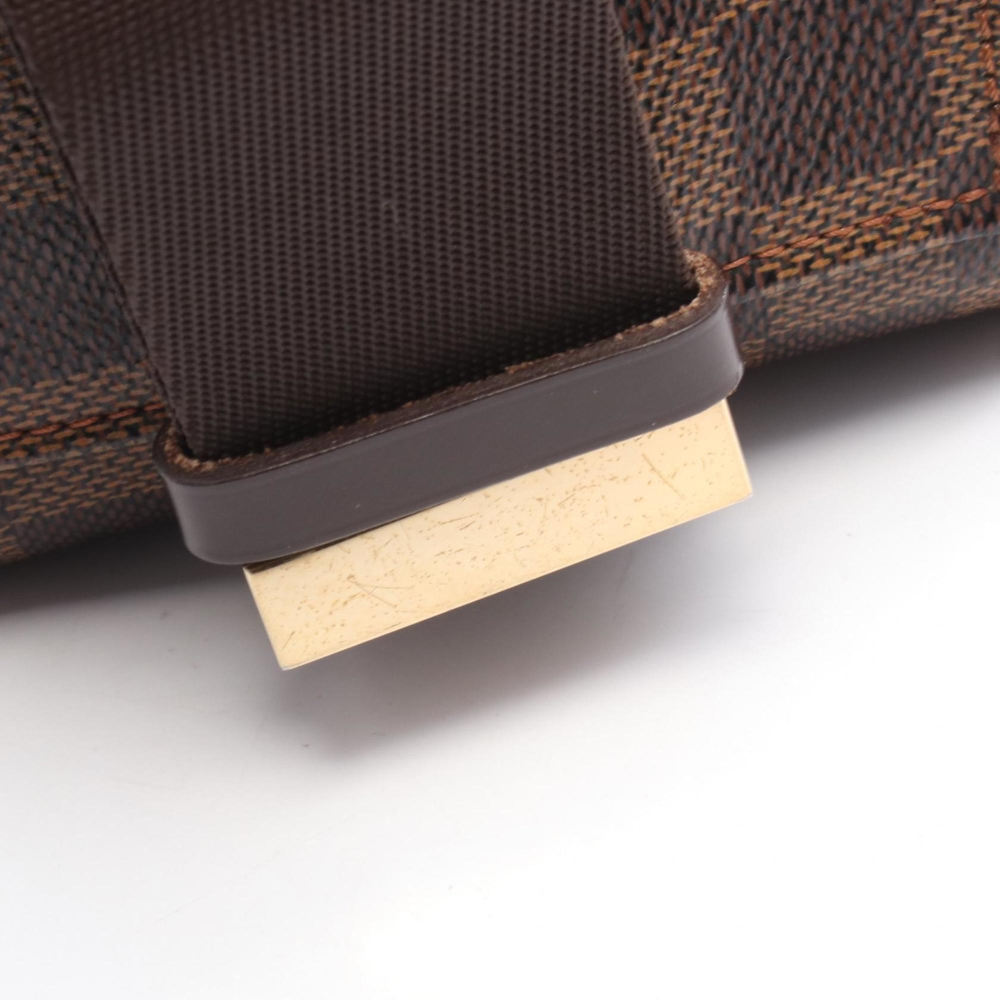 Louis Vuitton Brown Damier Canvas Coated Canvas Fanny Pack Sling Bag (Pre-Owned)