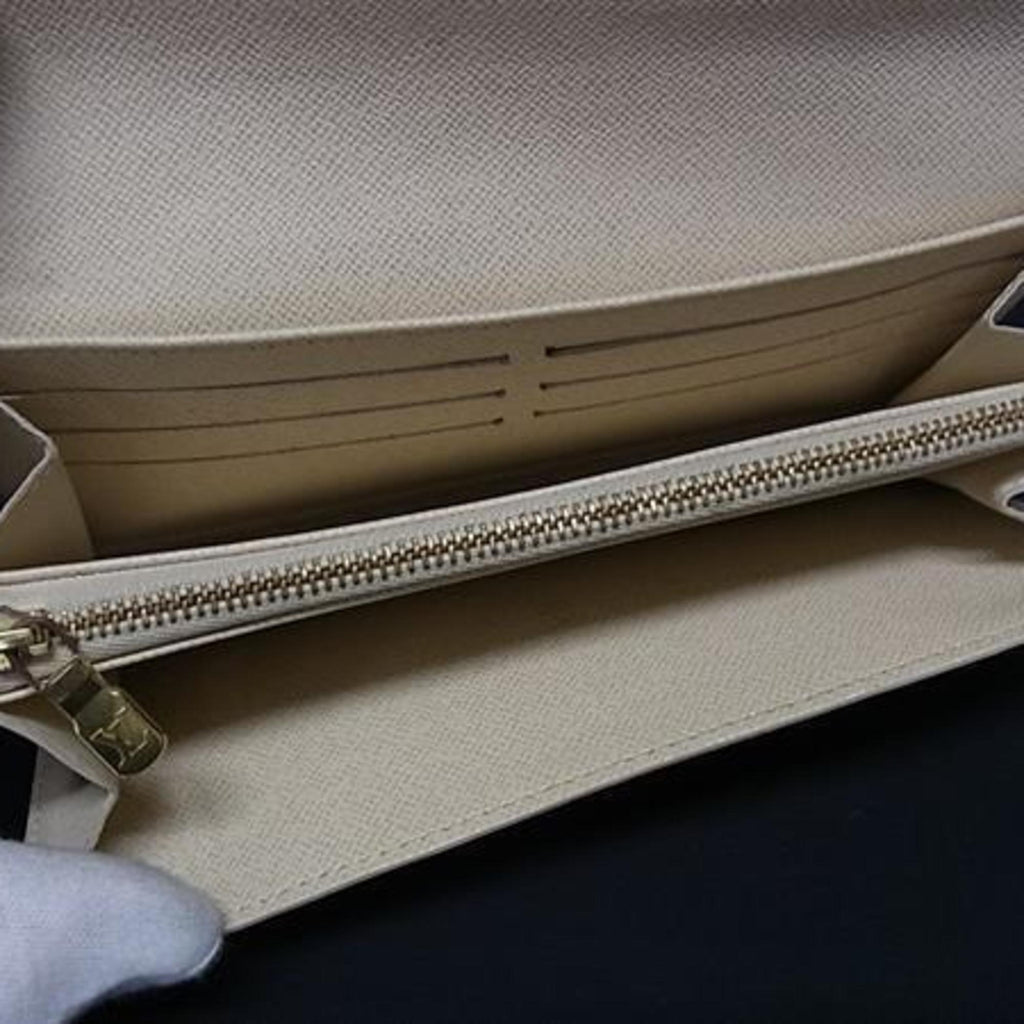 Louis Vuitton Azur Pvc Leather Long Wallet (Bi-Fold) (Pre-Owned)
